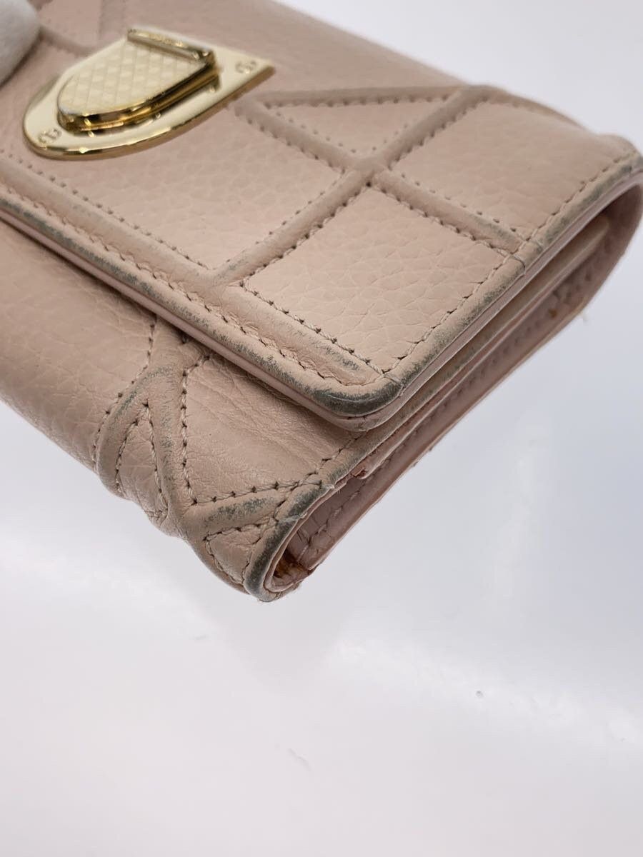Dior Dior Leather Tri-Fold Wallet Pink Size ONE SIZE - 7 Thumbnail