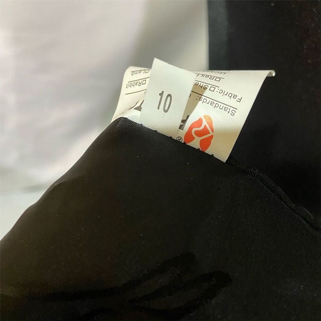 Fourstar Furstory Vintage Black Rabbit Fur Overcoat Women's Luxury Size L / US 10 / IT 46 - 6 Thumbnail