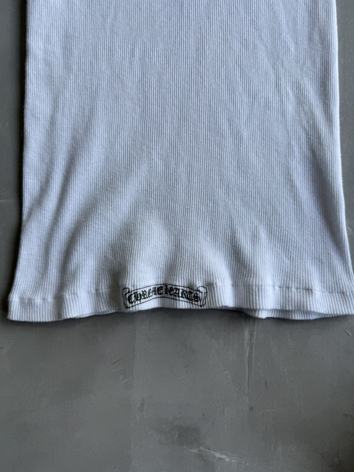 Chrome Hearts Rare 90s - Cross Logo T-Bar Tanktop Size M / US 6-8 / IT 42-44 - 5 Thumbnail