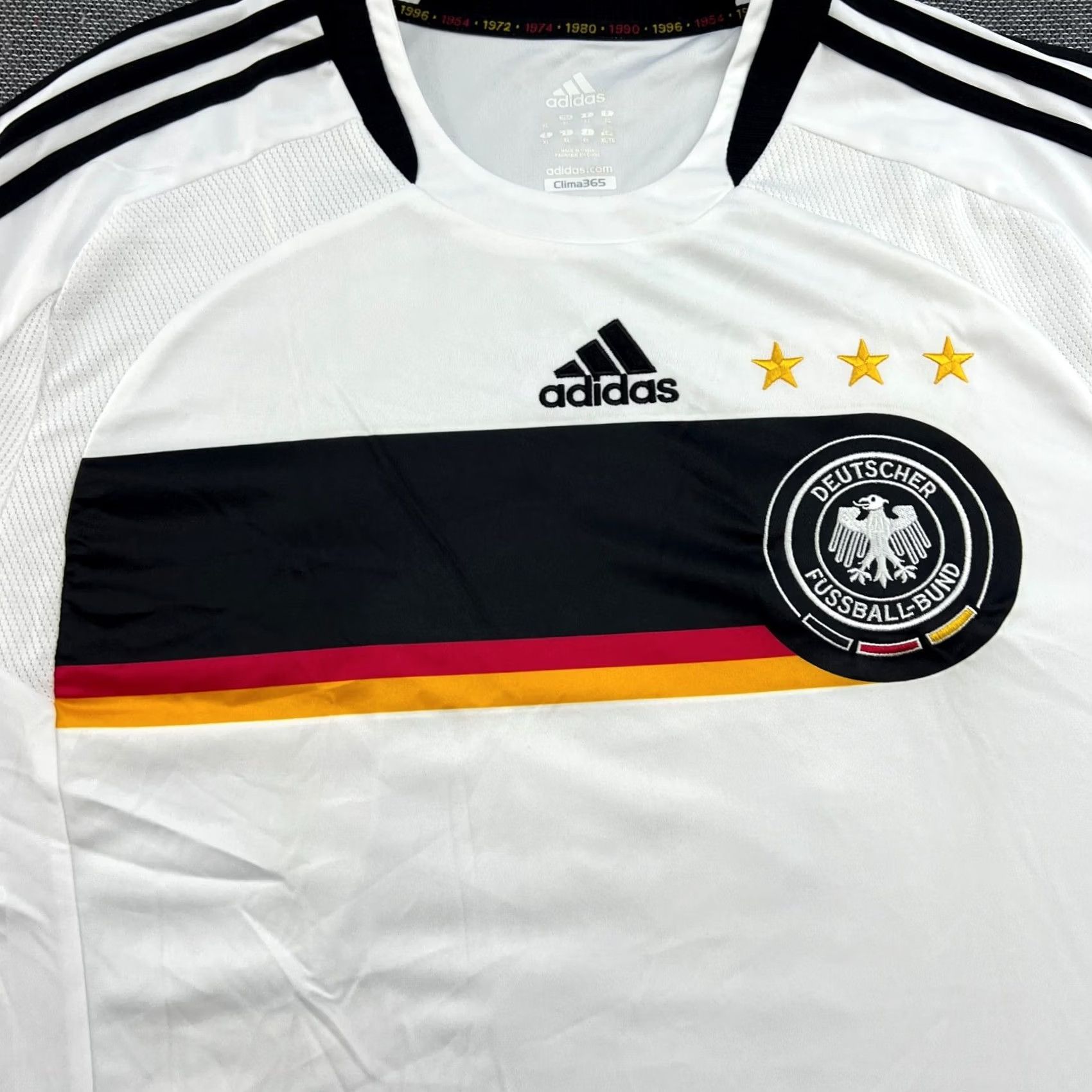 Adidas Germany 2008 2009 Home Jersey Football Mens XL Adidas Shirt White Size US XL / EU 56 / 4 - 3 Thumbnail