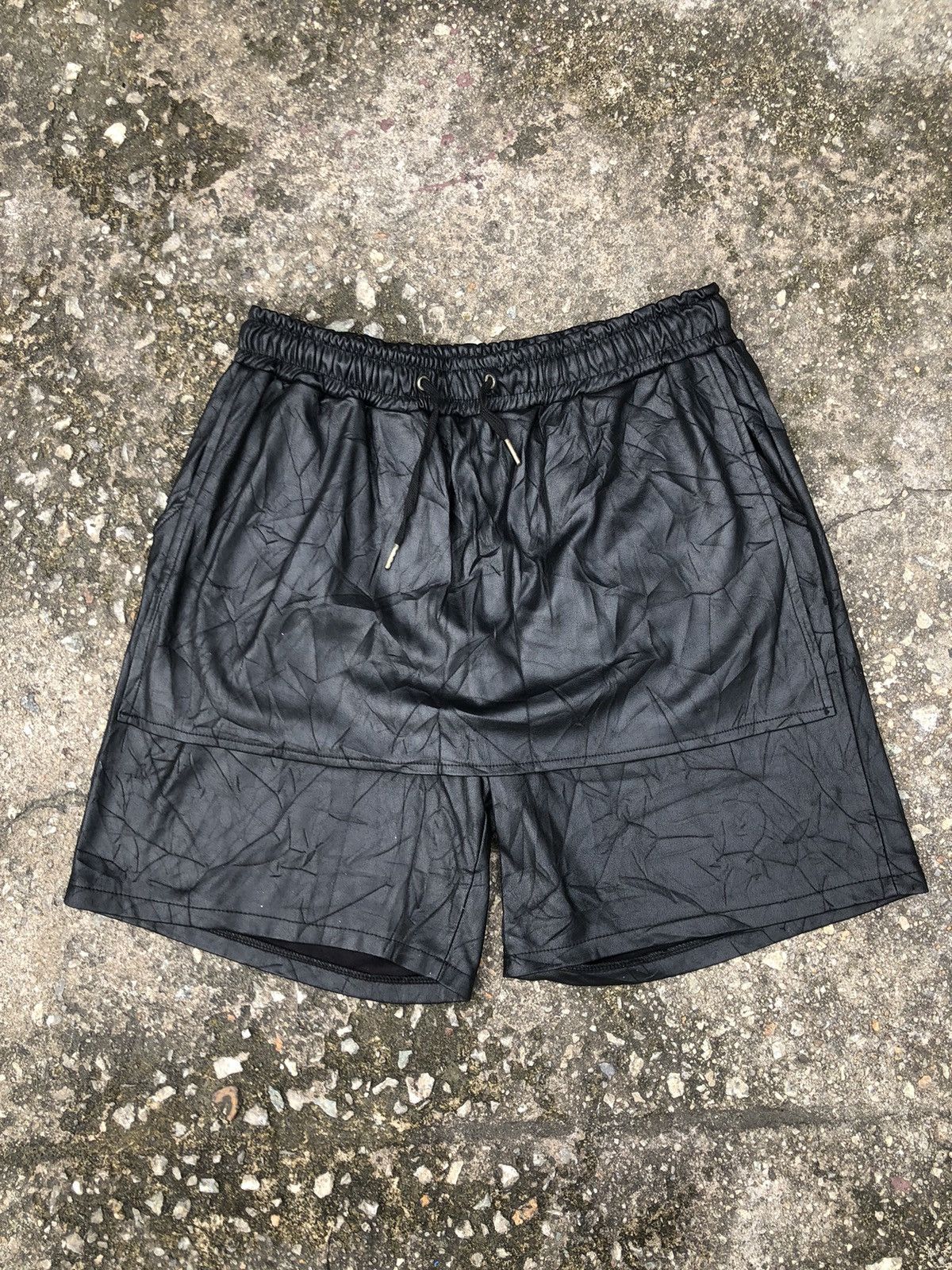 If Six Was Nine × Japanese Brand × Le Grande Bleu (L.G.B.) Vintage Legenda Short + Skirt Style Leather Pant Size US 30 / EU 46 - 7 Thumbnail