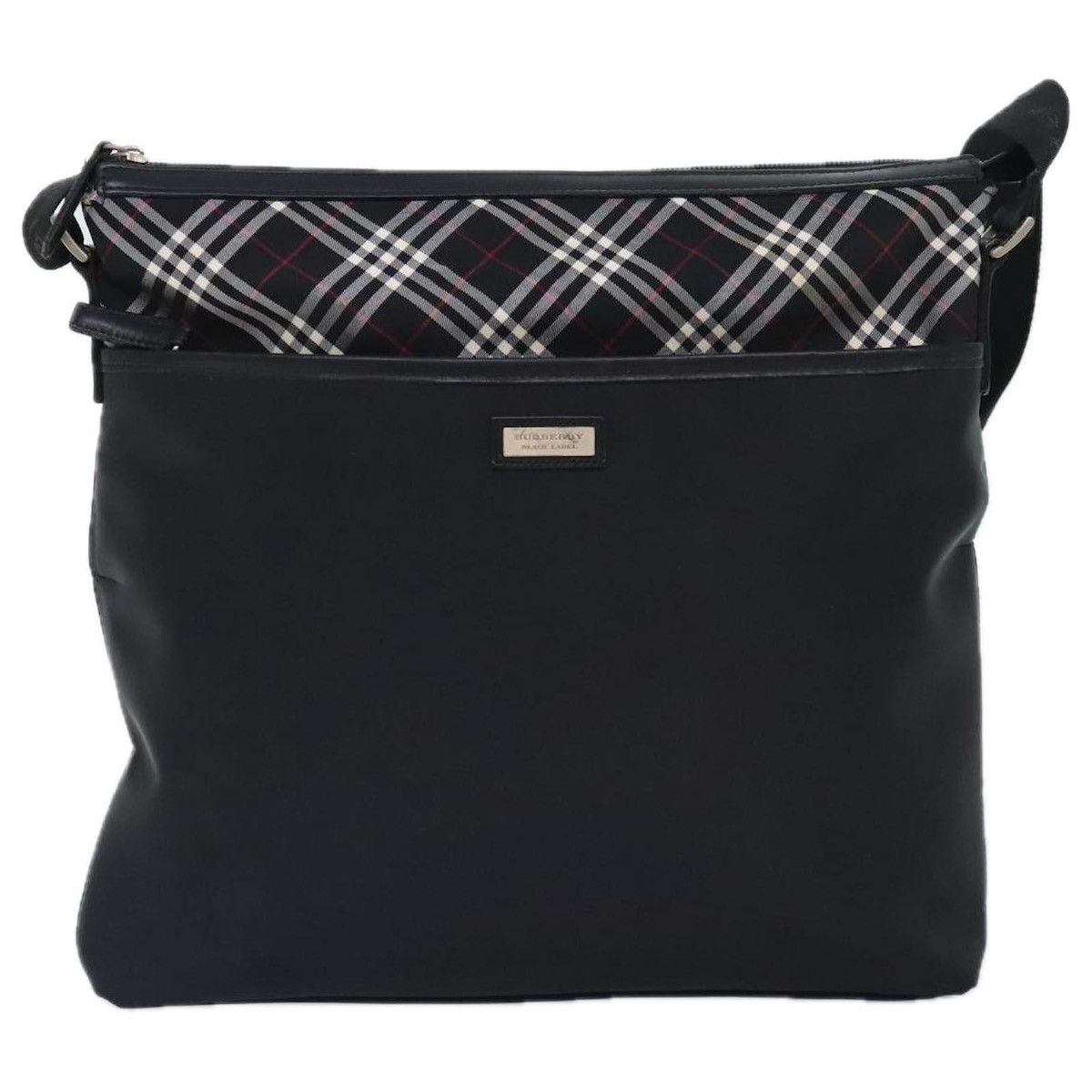 Burberry Auth BURBERRY Nova Check Black label Shoulder Bag Nylon Size ONE SIZE - 1 Thumbnail