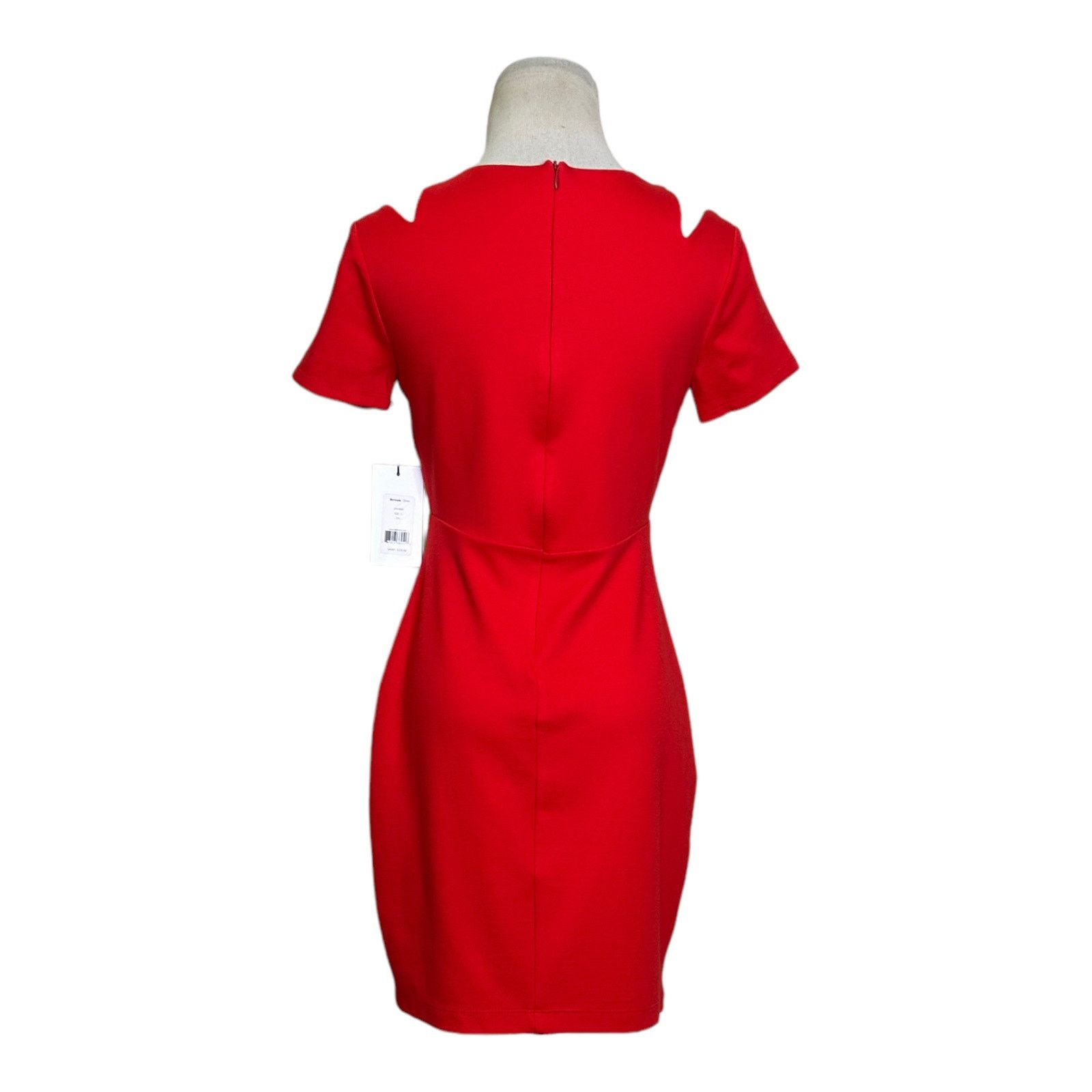 Bailey 44 BAILEY/44 red short sleeves cocktail dress size Small Size S / US 4 / IT 40 - 2 Thumbnail