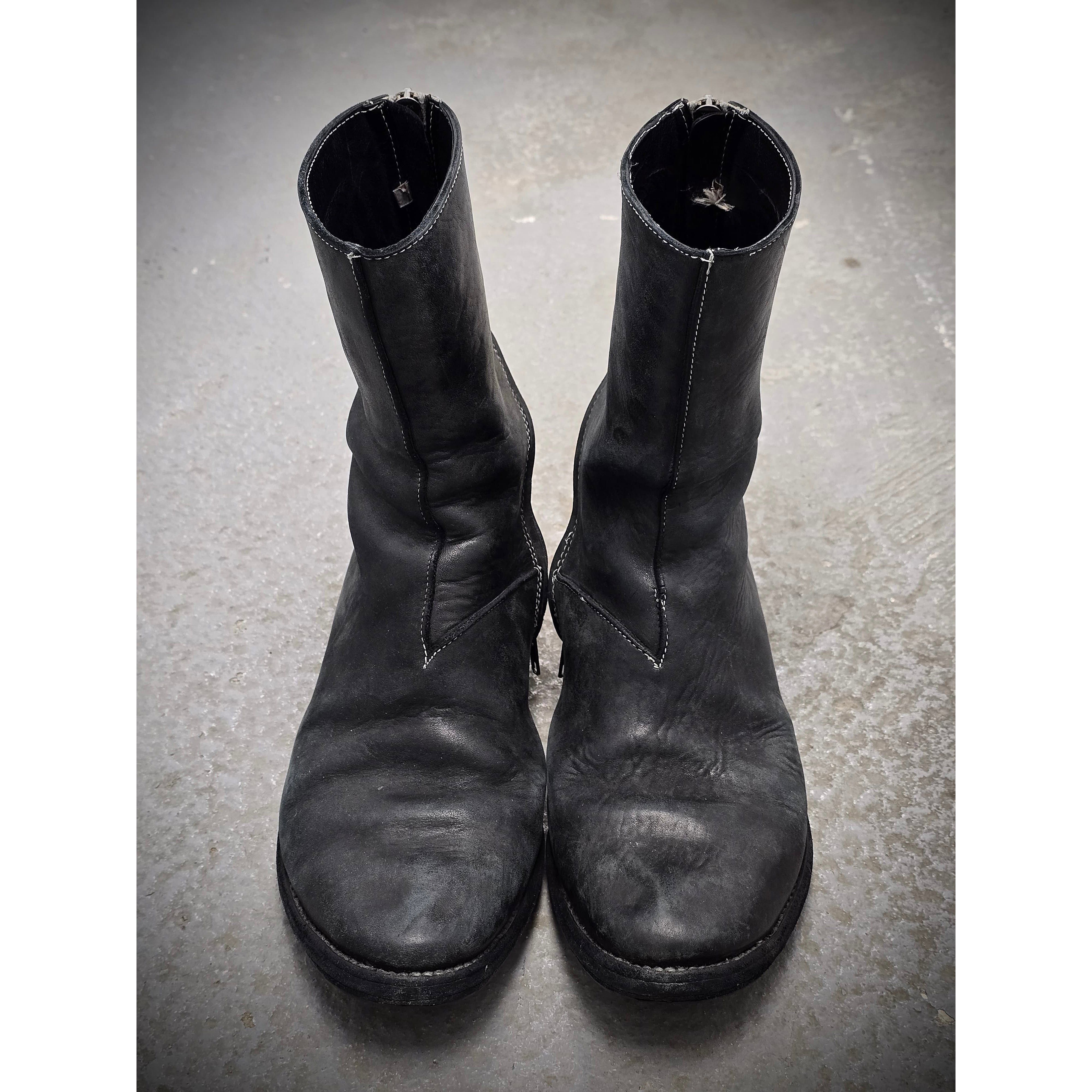 Carol Christian Poell Carol Christian Poell Object-dyed Horse Tornado Zip Boots Size US 8 / EU 41 - 3 Thumbnail