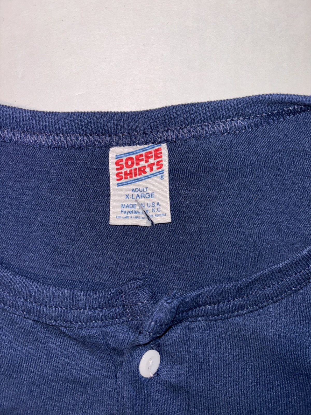 Ford Vtg Ford Mustang Street Machine Illinois Racing Henley 90’s Size US XL / EU 56 / 4 - 3 Thumbnail
