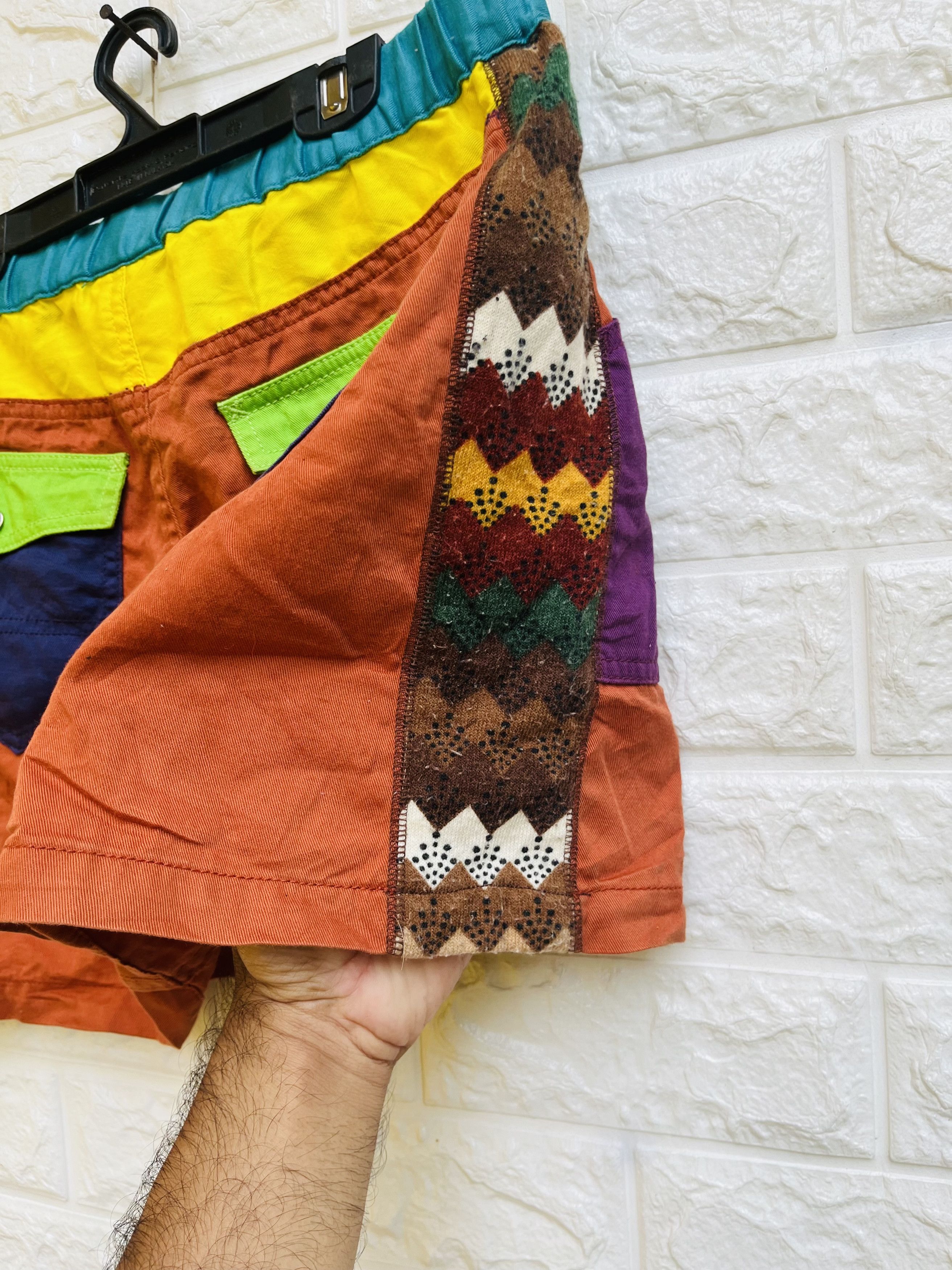 Hysteric Glamour × Japanese Brand × Vintage Vintage Aldies Multicolour Japanese Designer Fashion Style Size 29" - 7 Thumbnail