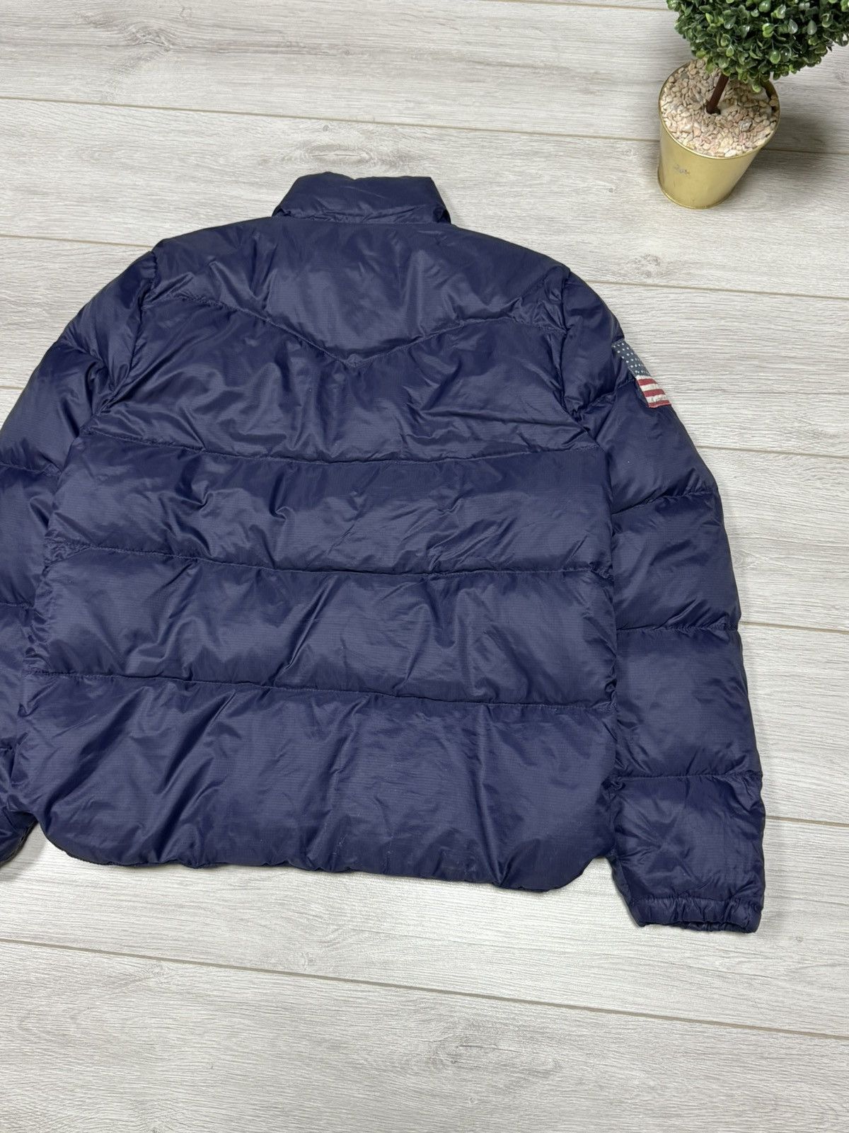 Denim & Supply Ralph Lauren POLO Ralph Lauren USA 🇺🇸 flag denim supply down puffer jacket Size US XL / EU 56 / 4 - 13 Thumbnail