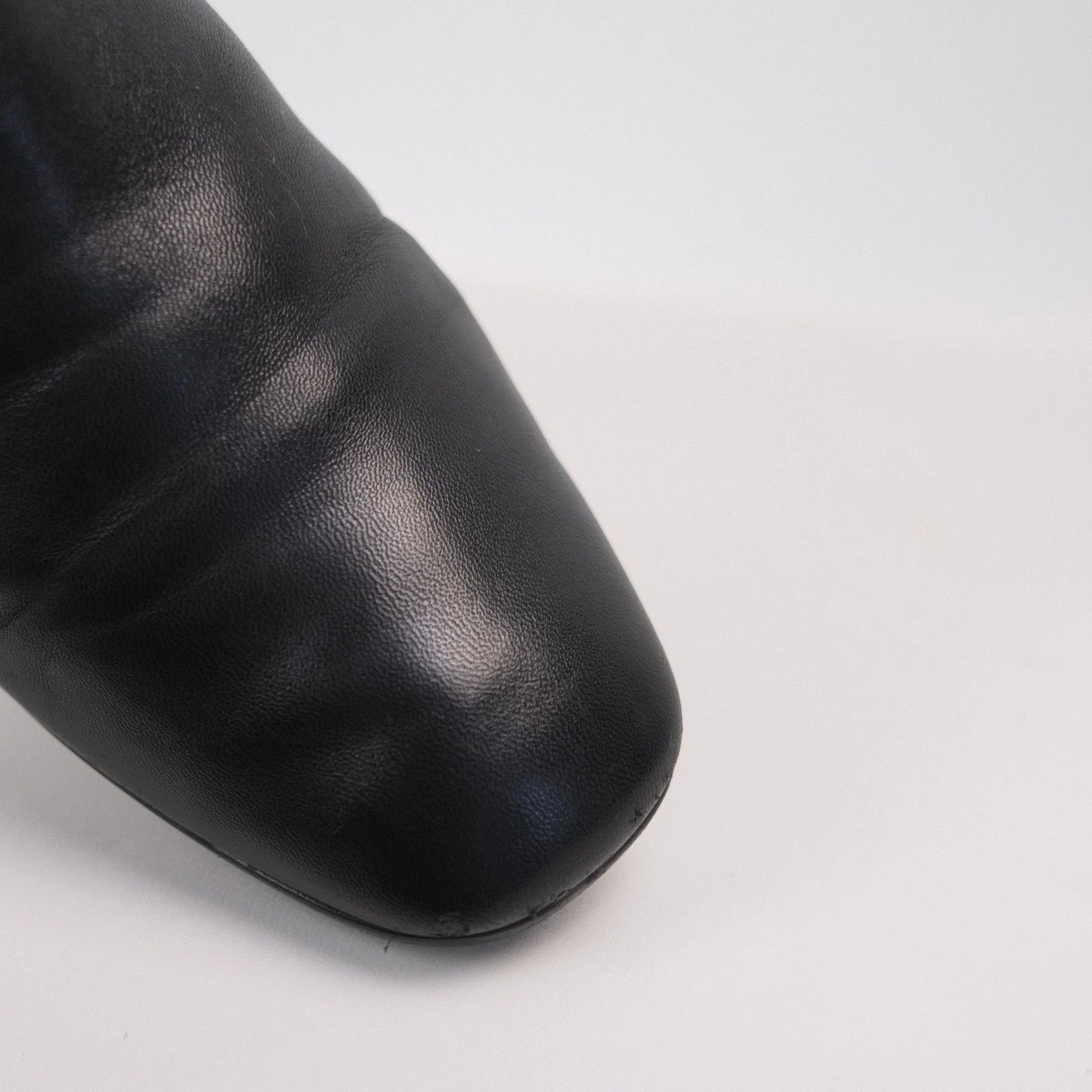 Prada Prada Calzature Donna Black Leather Boots Size 37 City Boots Size US 7.5 / IT 37.5 - 8 Thumbnail