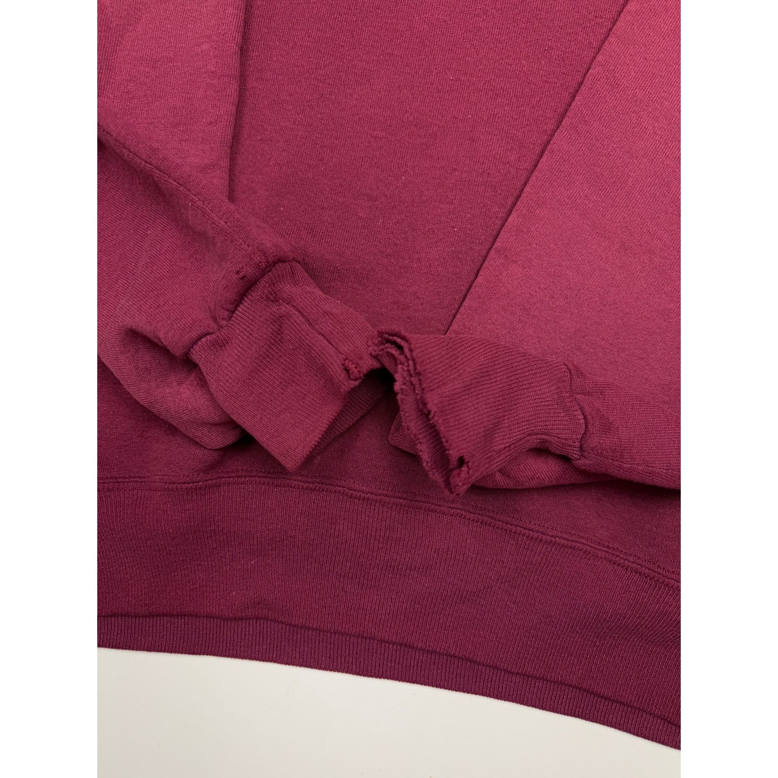 Vintage Vintage 90s Russell Athletic Sweatshirt Size XL Faded Maroon Size US XL / EU 56 / 4 - 5 Thumbnail