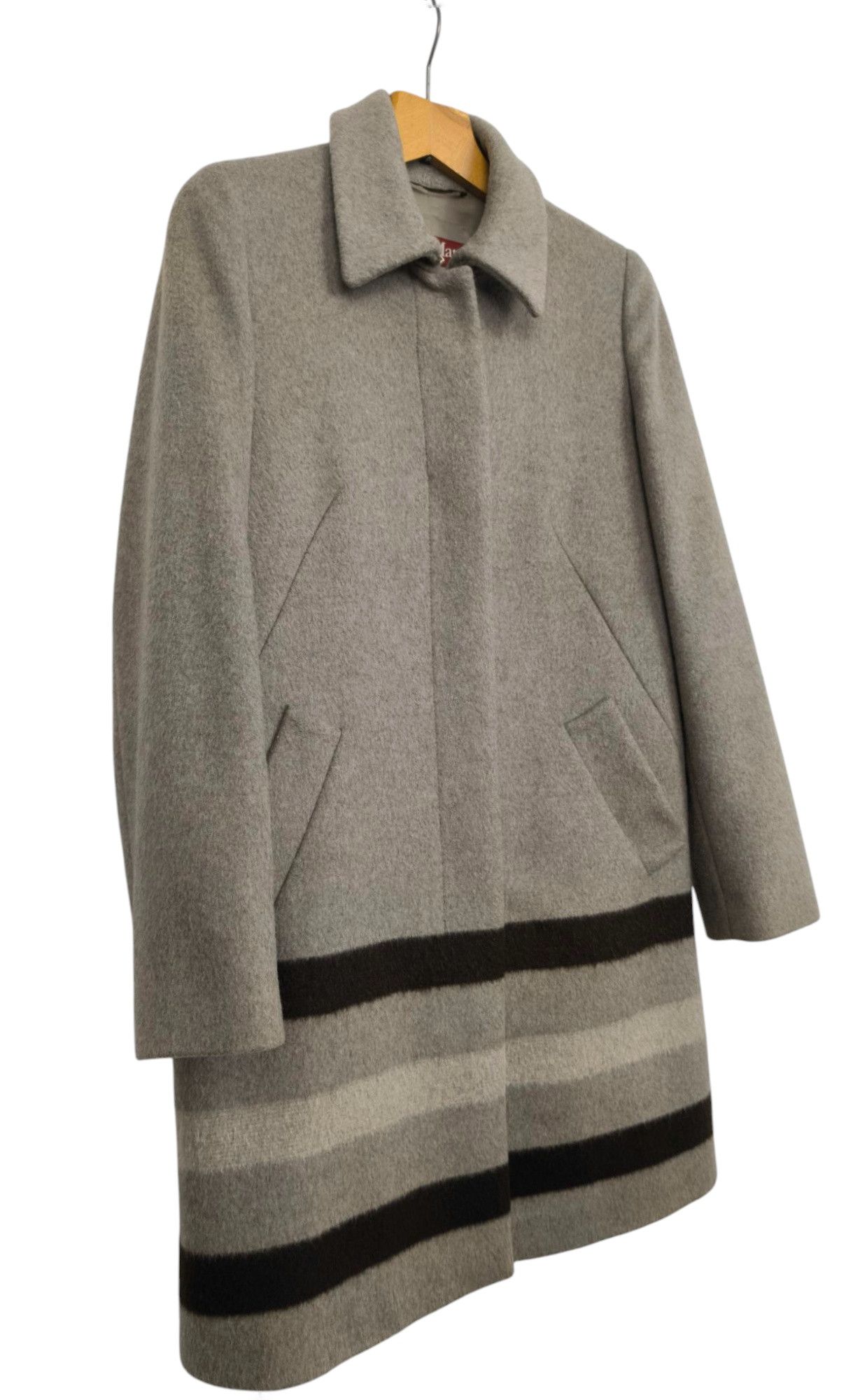 Max Mara Max Mara Virgin Wool Coat Vintage Size L / US 10 / IT 46 - 8 Thumbnail