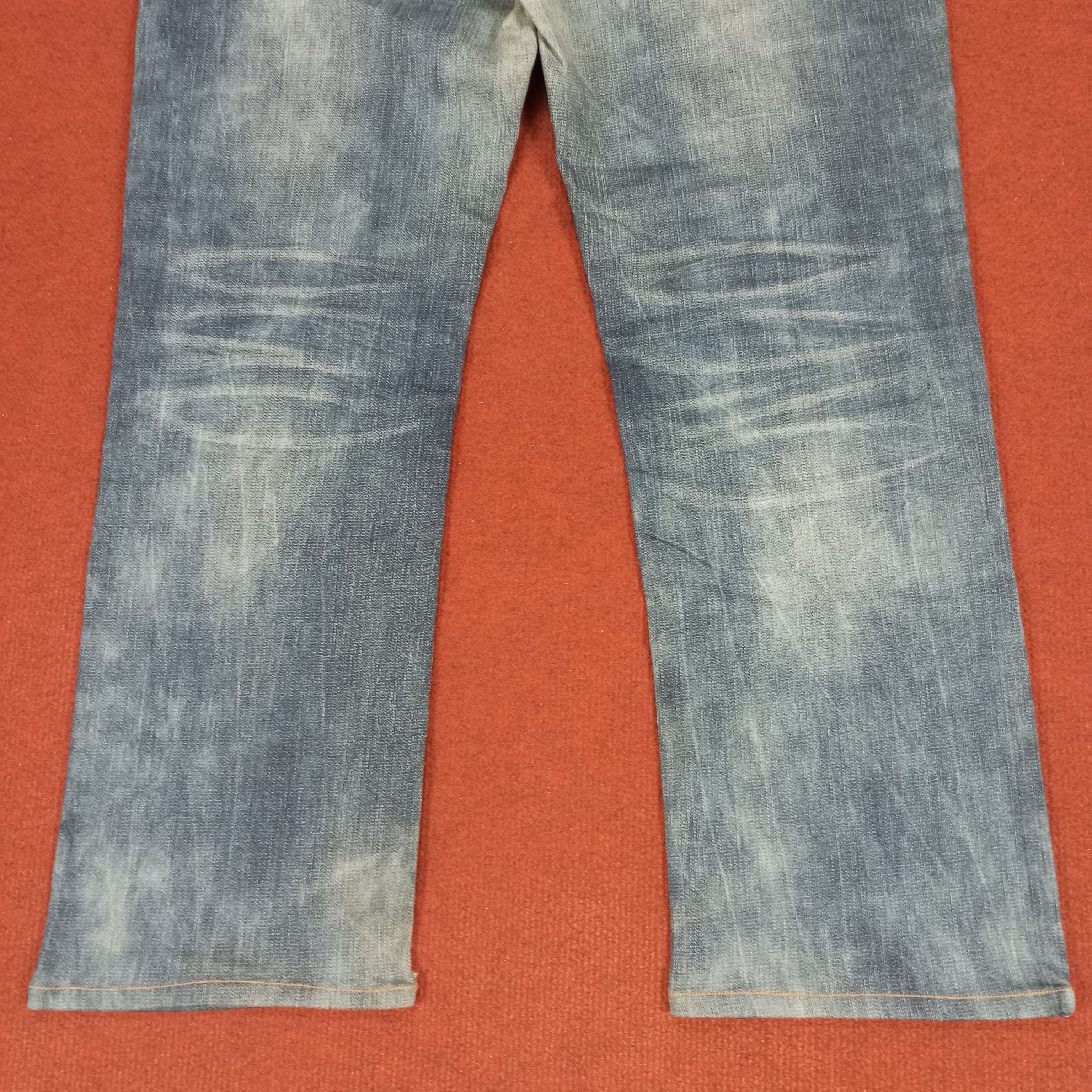 Christian Audigier × Ed Hardy × Vintage Ed Hardy Skulls Design Streetwear Style Jeans Size US 35 - 3 Thumbnail