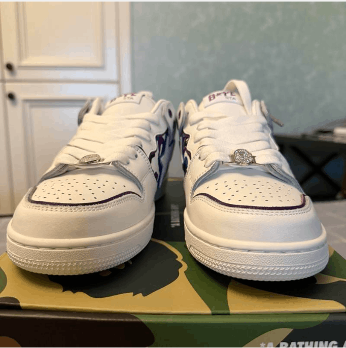 Bape Casual low cut sports shoes Size US 9.5 / EU 42-43 - 6 Thumbnail