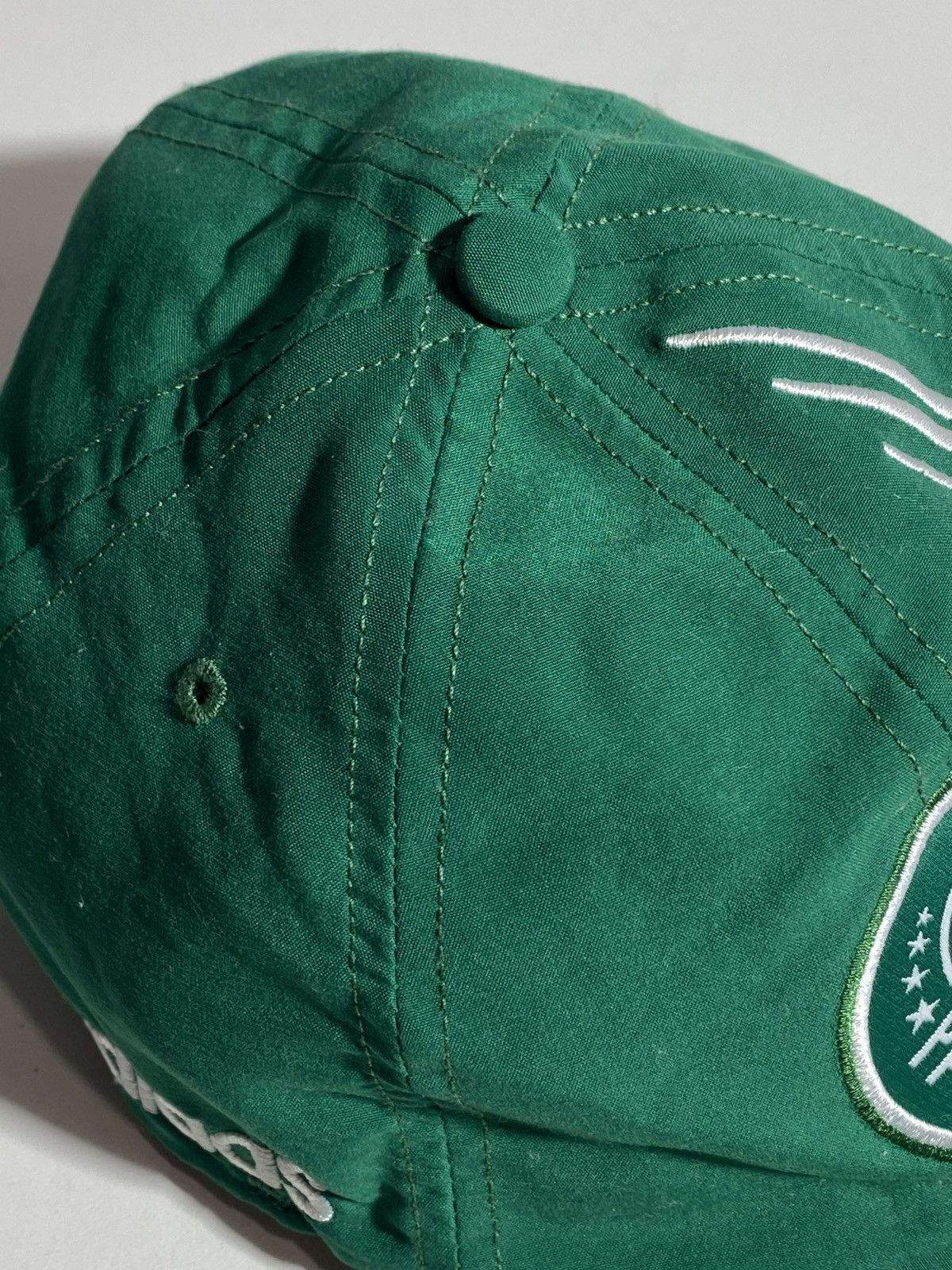Adidas Vintage 00s Adidas Palmeiras FC Brazil Pirelli Y2k Cap Size ONE SIZE - 12 Thumbnail