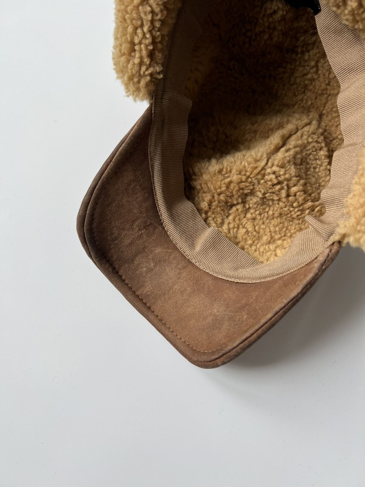 Gucci Gucci GG Monogram Sheepskin Hat Size ONE SIZE - 6 Thumbnail