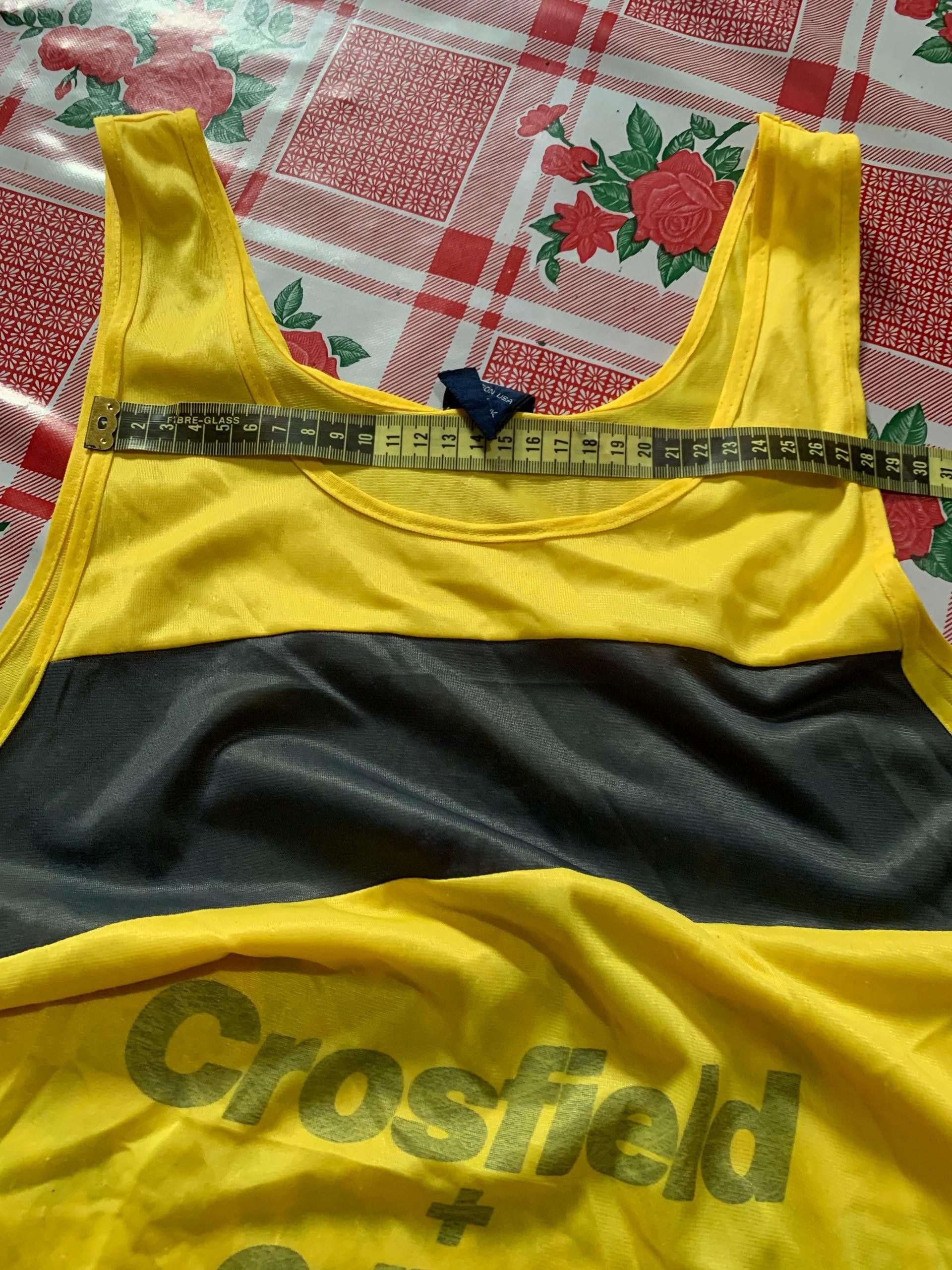 Nike × Vintage Vintage 80s Nike crosfield Tank Top Oregon USA made in uk Size US M / EU 48-50 / 2 - 5 Thumbnail