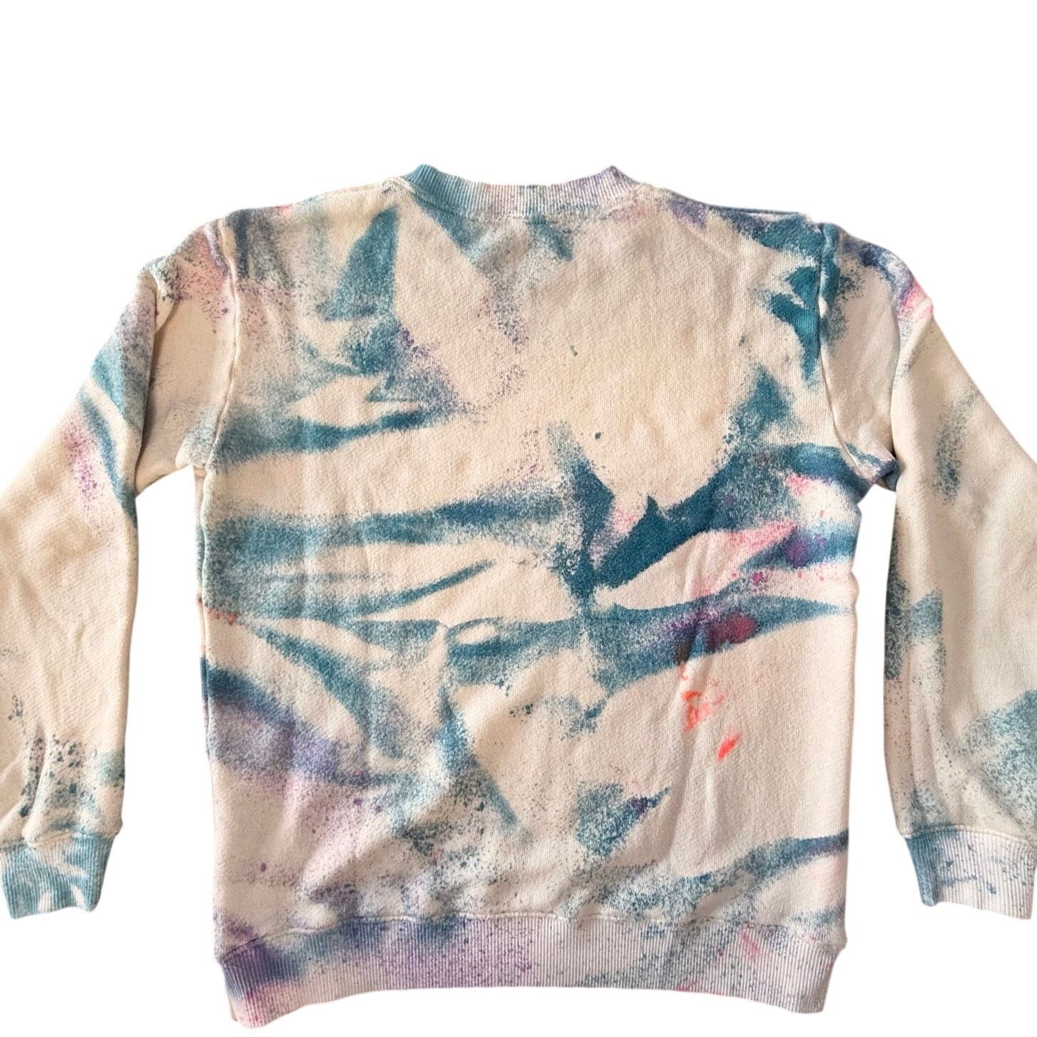 The Elder Statesman: Men's Spin Dyed Cotton/Cashmere Pull Xs, Men's — image 2 of 5