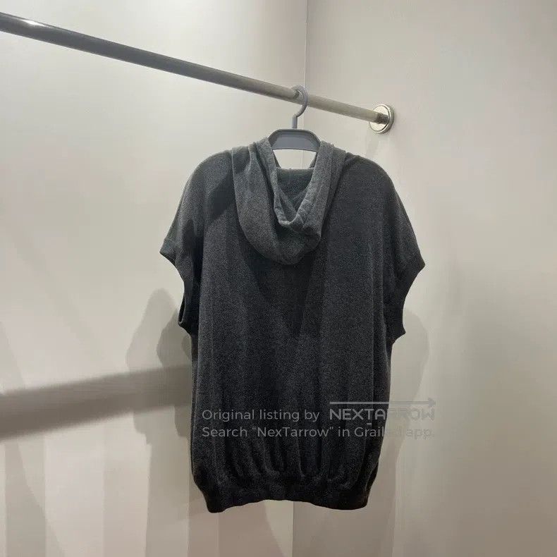 Brunello Cucinelli Brunello Cucinelli Hooded drop shoulder slogan letter shor Size M / US 6-8 / IT 42-44 - 2 Thumbnail