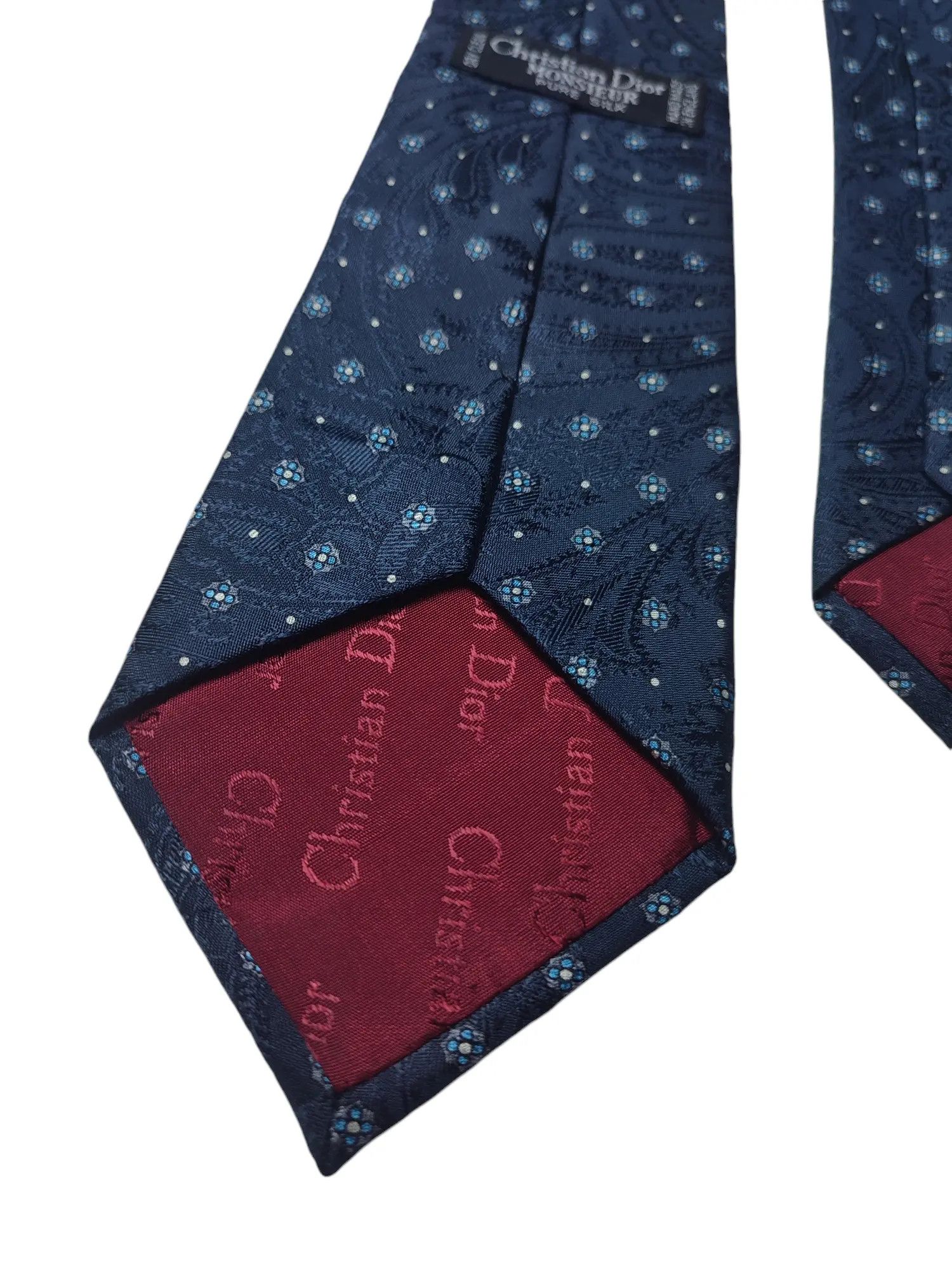 Christian Dior Monsieur × Vintage Christian Dior vintage silk tie Size ONE SIZE - 3 Thumbnail