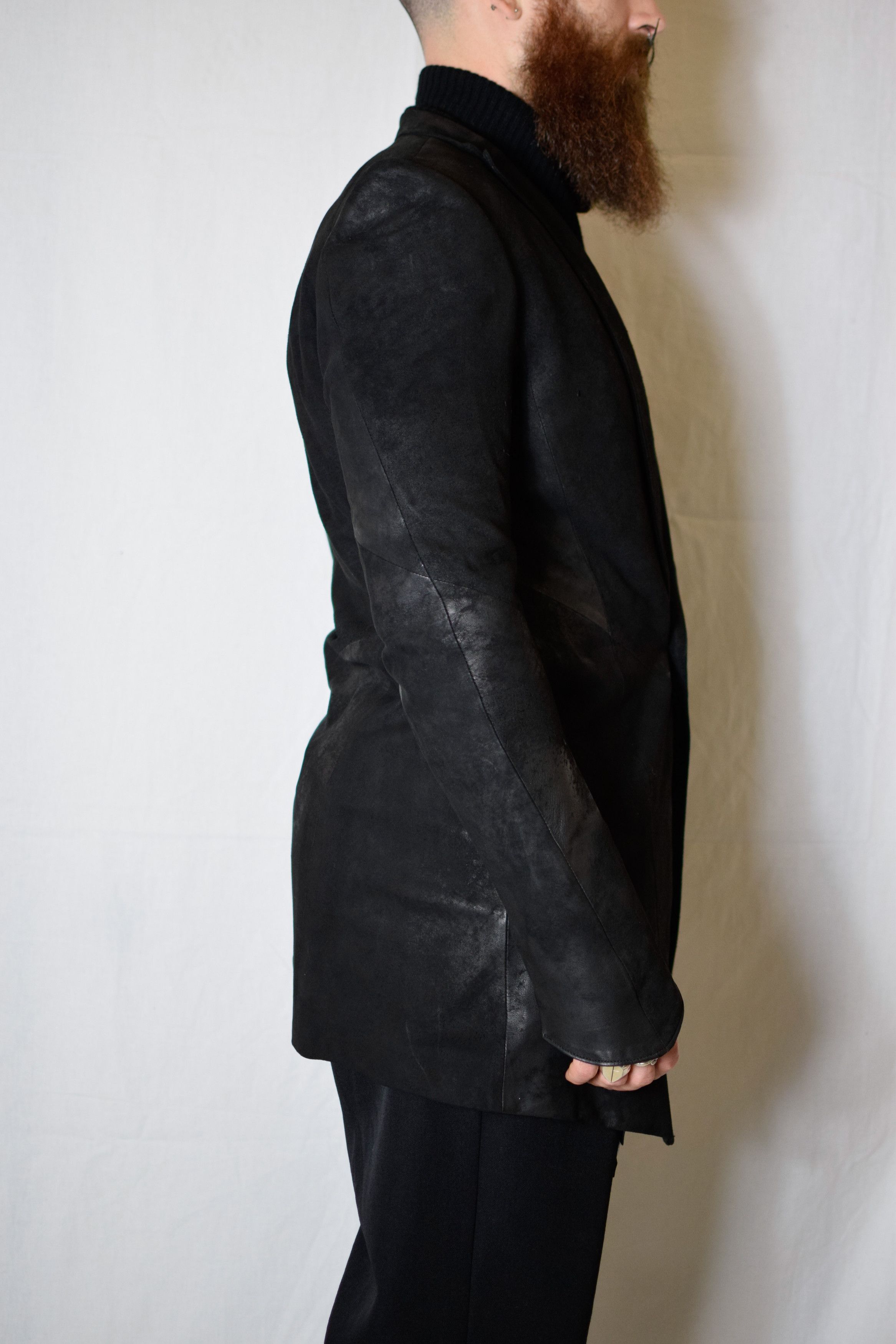 Julius Julius SS15 Prism Leather Blazer - 497JAM8 Size US L / EU 52-54 / 3 - 6 Thumbnail