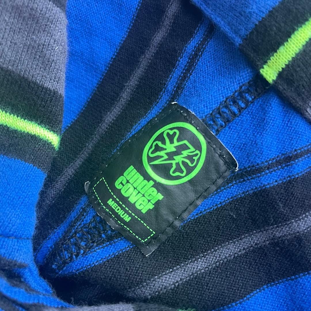 Undercover Undercover Chaotic Discord Polo Shirt 01SS - Blue, Size M Size US M / EU 48-50 / 2 - 10 Thumbnail