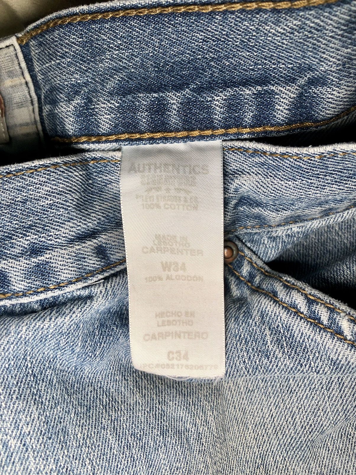 Levi's Levi’s Authentics Carpenter Jorts W34 - Blue Size US 34 / EU 50 - 3 Thumbnail
