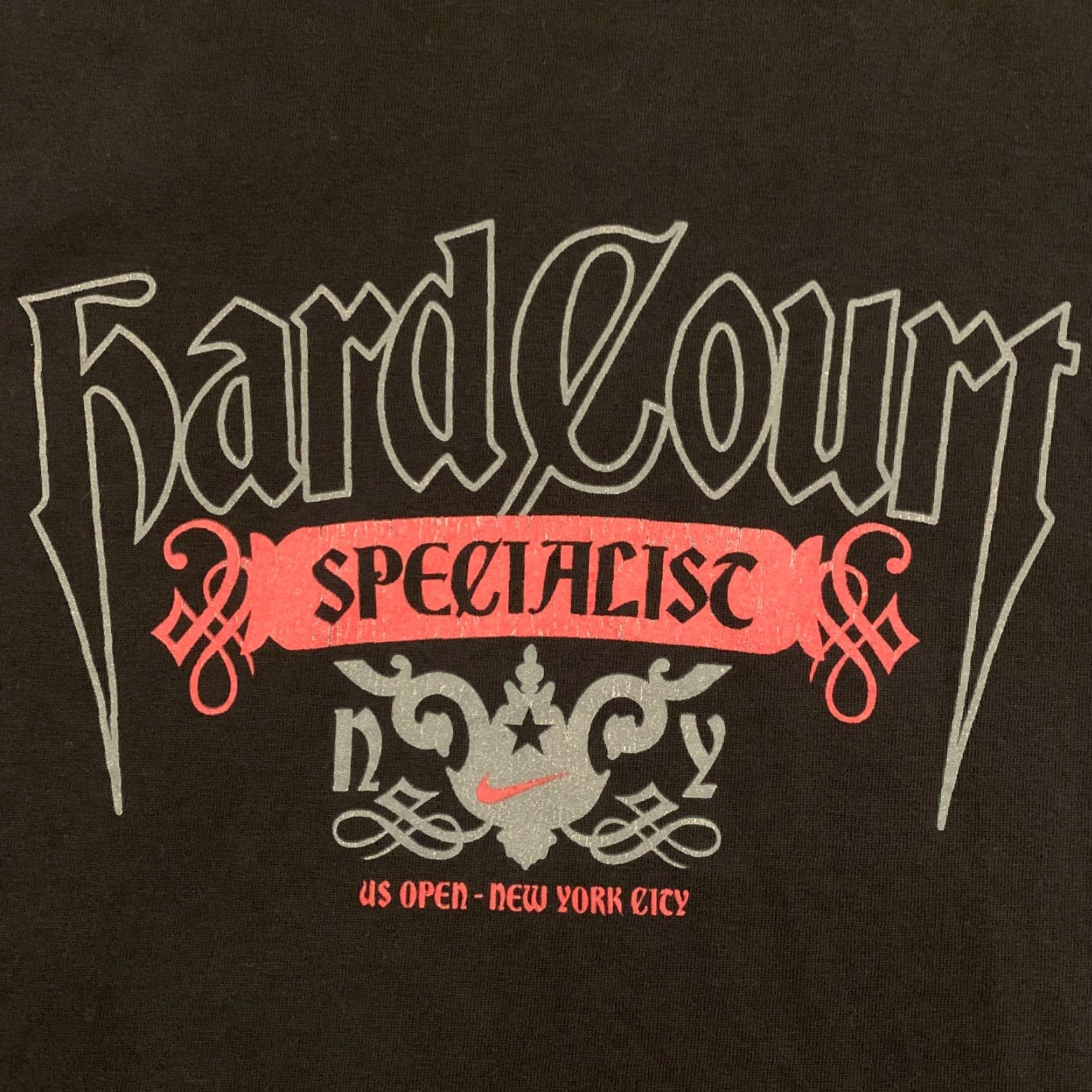 Nike Rare Nike US Open New York Hard Court Specialist T Shirt Size L Size US L / EU 52-54 / 3 - 2 Thumbnail