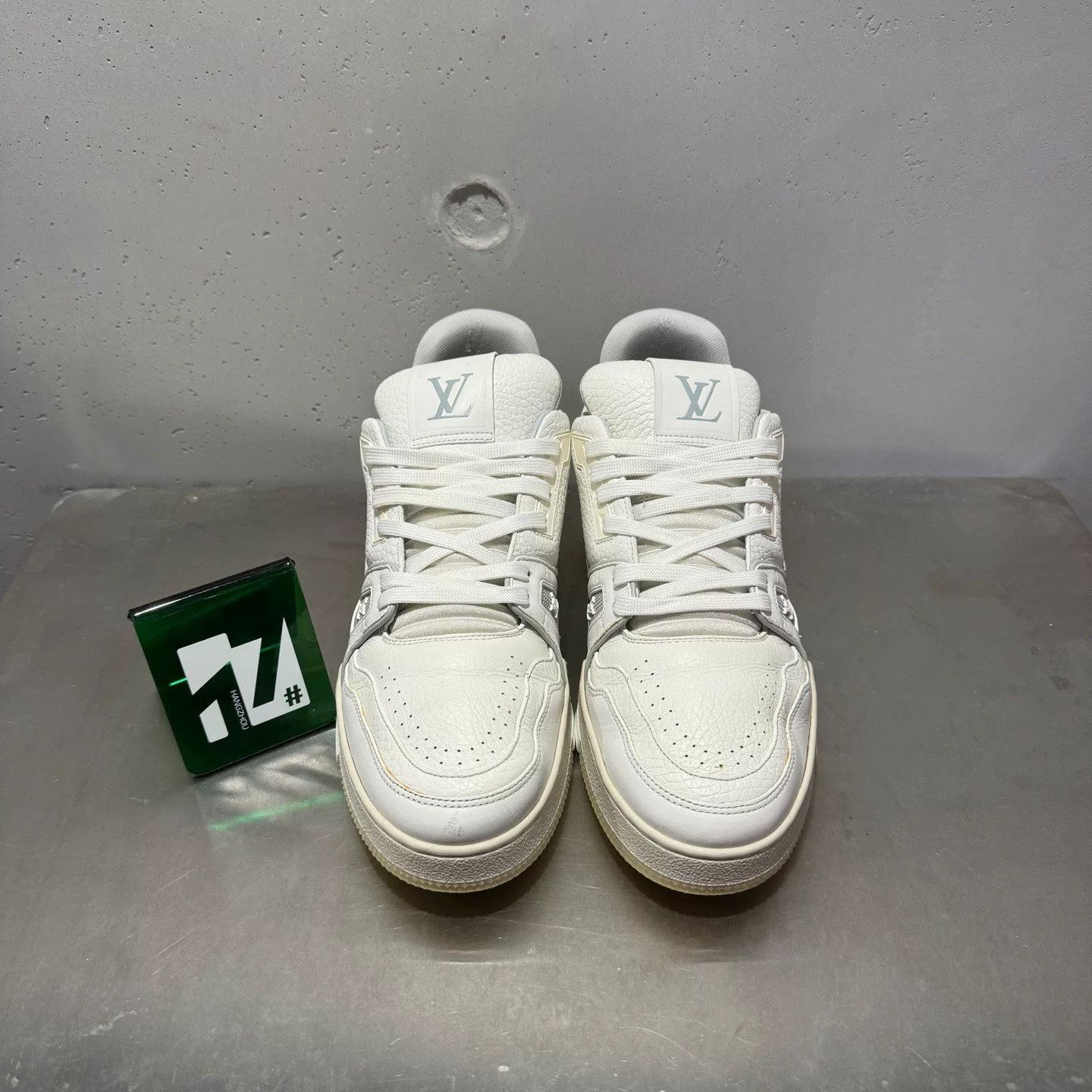 Louis Vuitton Louis Vuitton Training White Lowtop Sneakers 42 Women Size US 10.5 / IT 40.5 - 1 Thumbnail