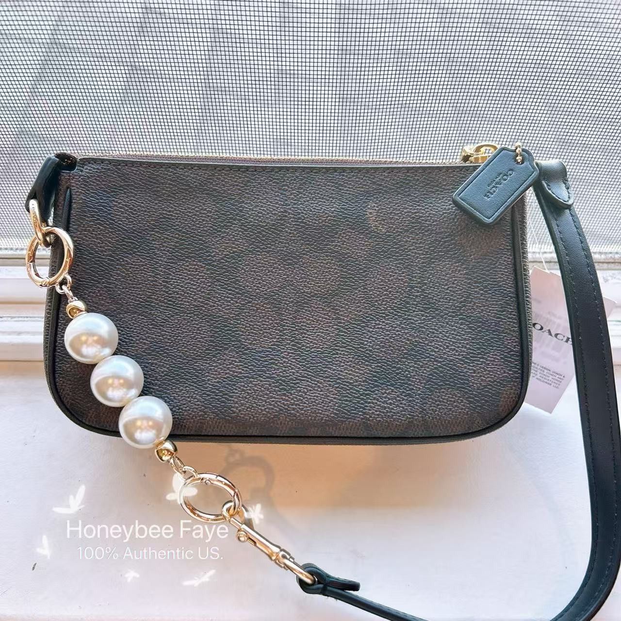 Coach Nolita 19 In Signature Canvas CW426 plus extended chain Size ONE SIZE - 2 Thumbnail