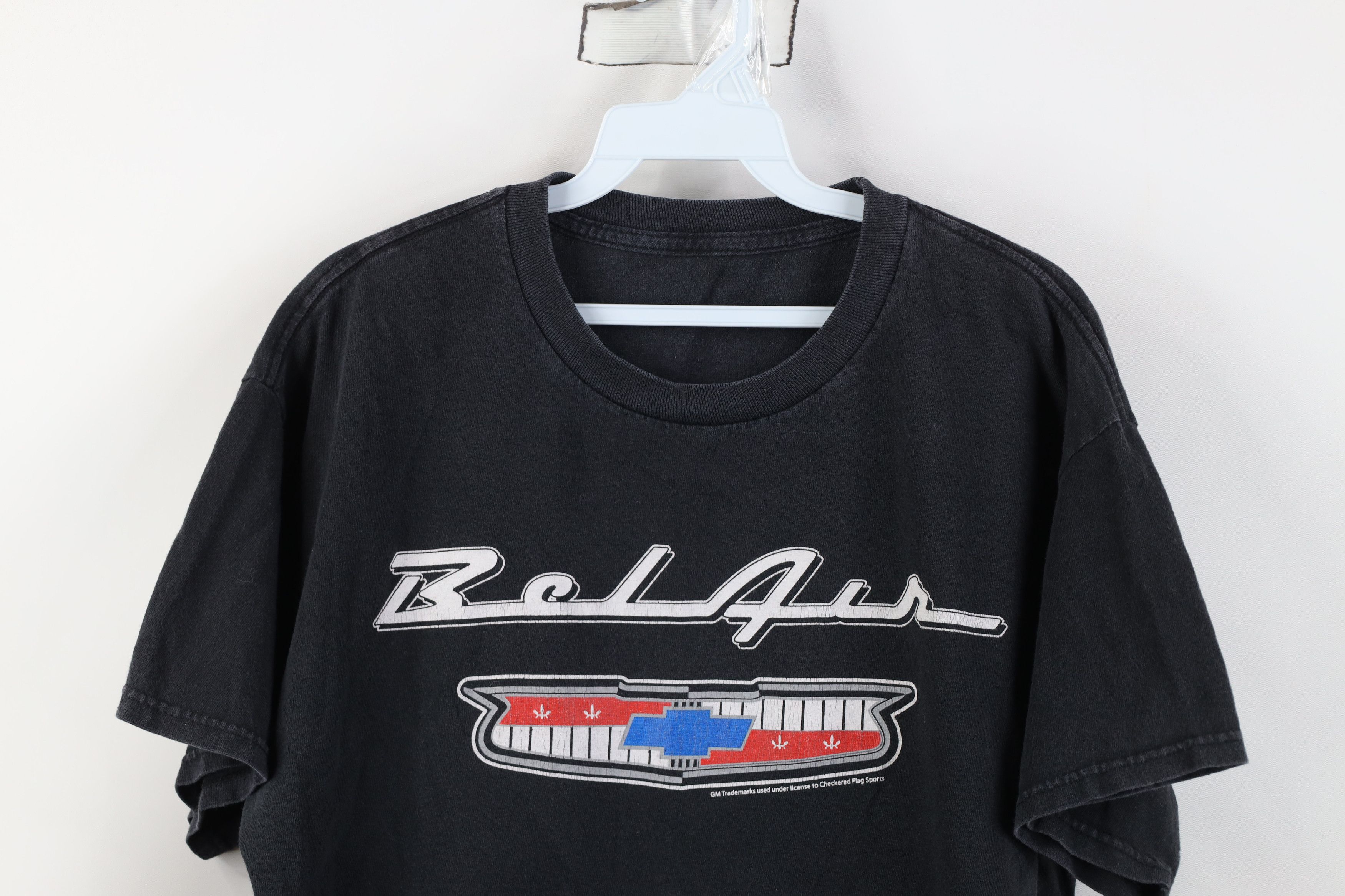 Vintage Vintage 90s Y2K General Motors GM Spell Bel Air Car T-Shirt Size US M / EU 48-50 / 2 - 2 Thumbnail