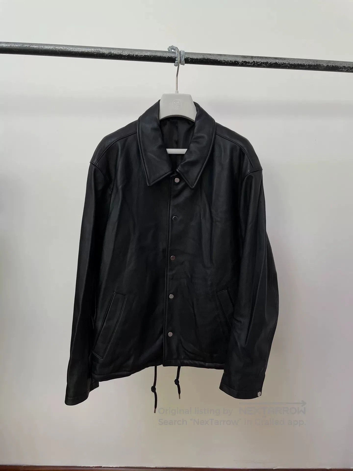 STUDIOUS STUDIOUS Leather Biker Jacket. Size US L / EU 52-54 / 3 - 1 Thumbnail