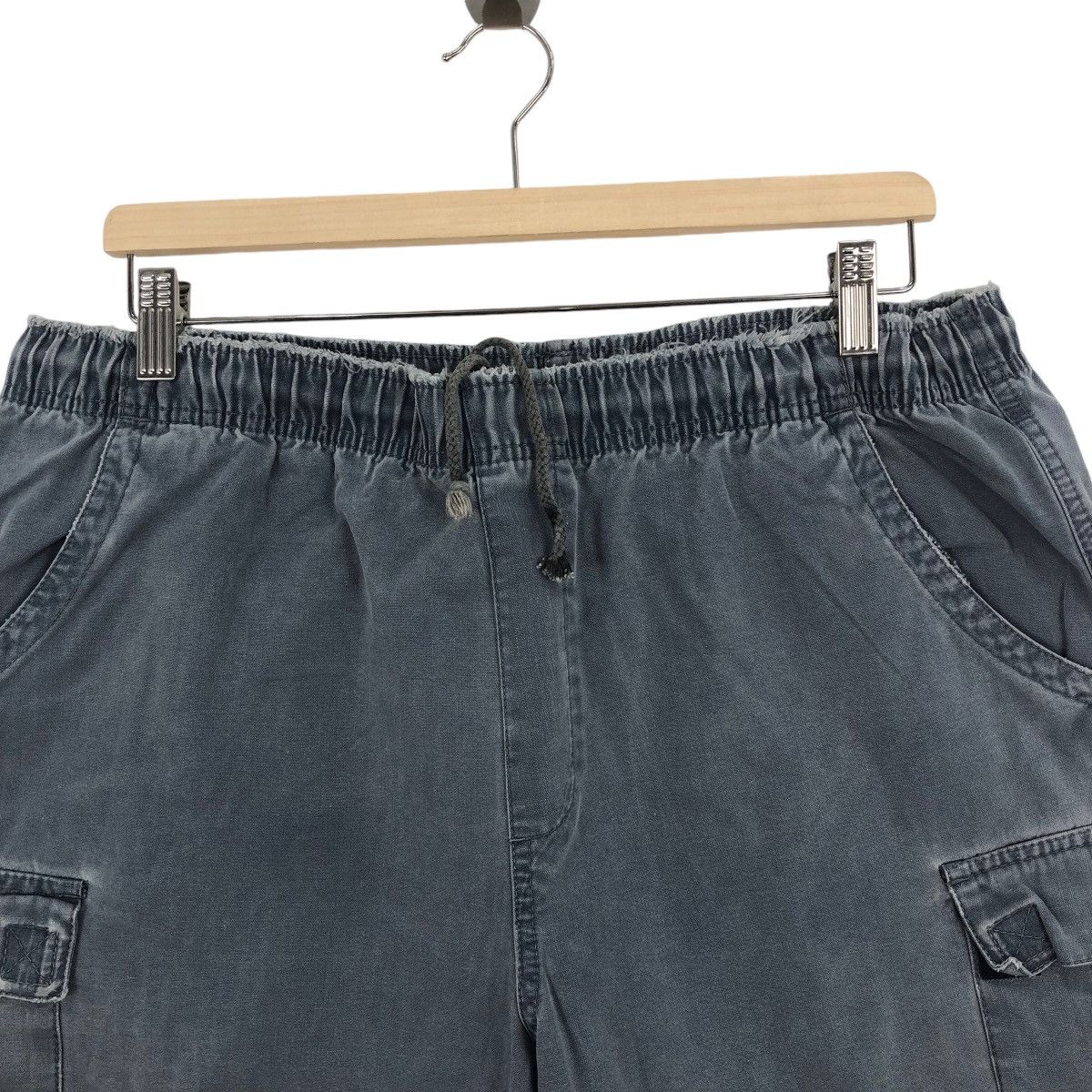 Billabong × Vintage Vintage BILLABONG Cargo Short Pants Surfing Style Size US 33 - 2 Thumbnail
