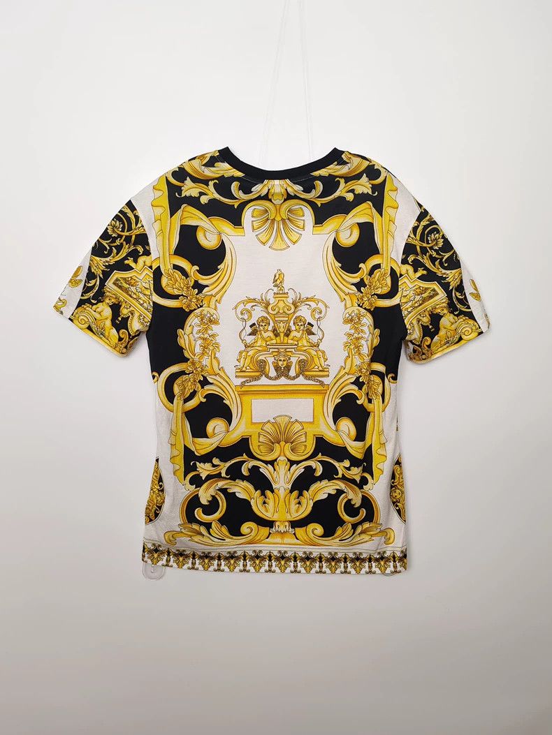 Versace Versace Baroque print short sleeves Size S / US 4 / IT 40 - 2 Thumbnail