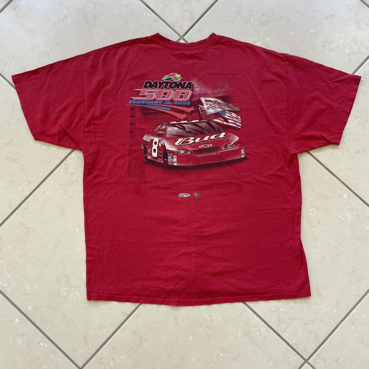 Chase Authentics Vintage 90's Y2K NASCAR Daytona 500 2003 Graphic Tee Size US XL / EU 56 / 4 - 1 Thumbnail