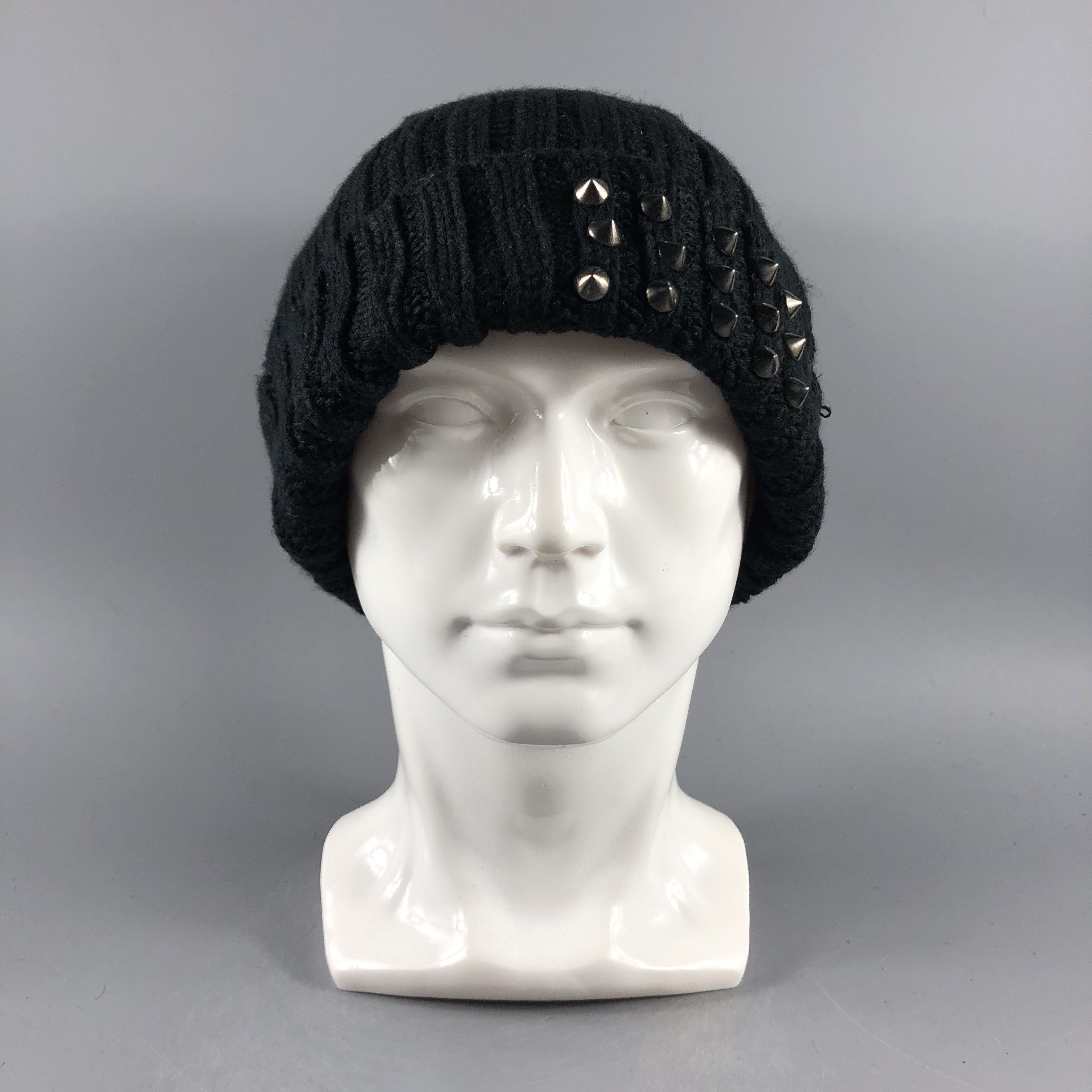 Japanese Brand × Vintage Unknown Minimalist Spike Beanie Snow Hat Snow Cap -D461 Size ONE SIZE - 5 Thumbnail