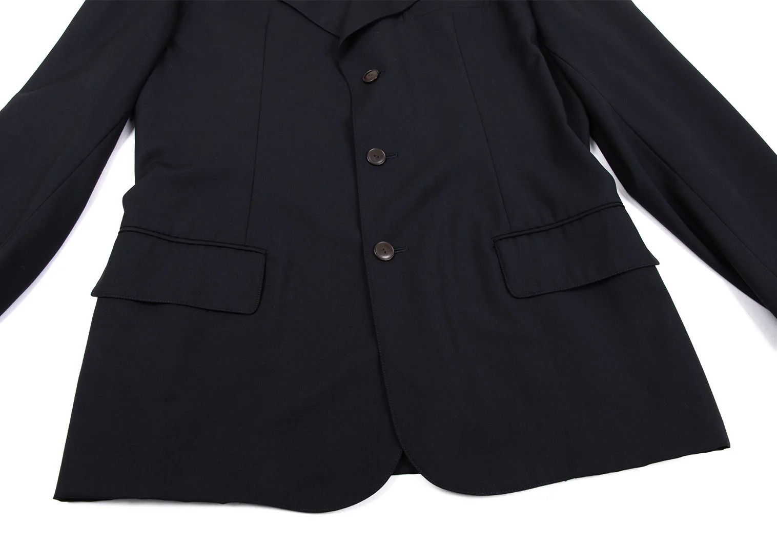 Jean Paul Gaultier Wool 3B Jacket in Navy Size 50 Size US M / EU 48-50 / 2 - 8 Thumbnail