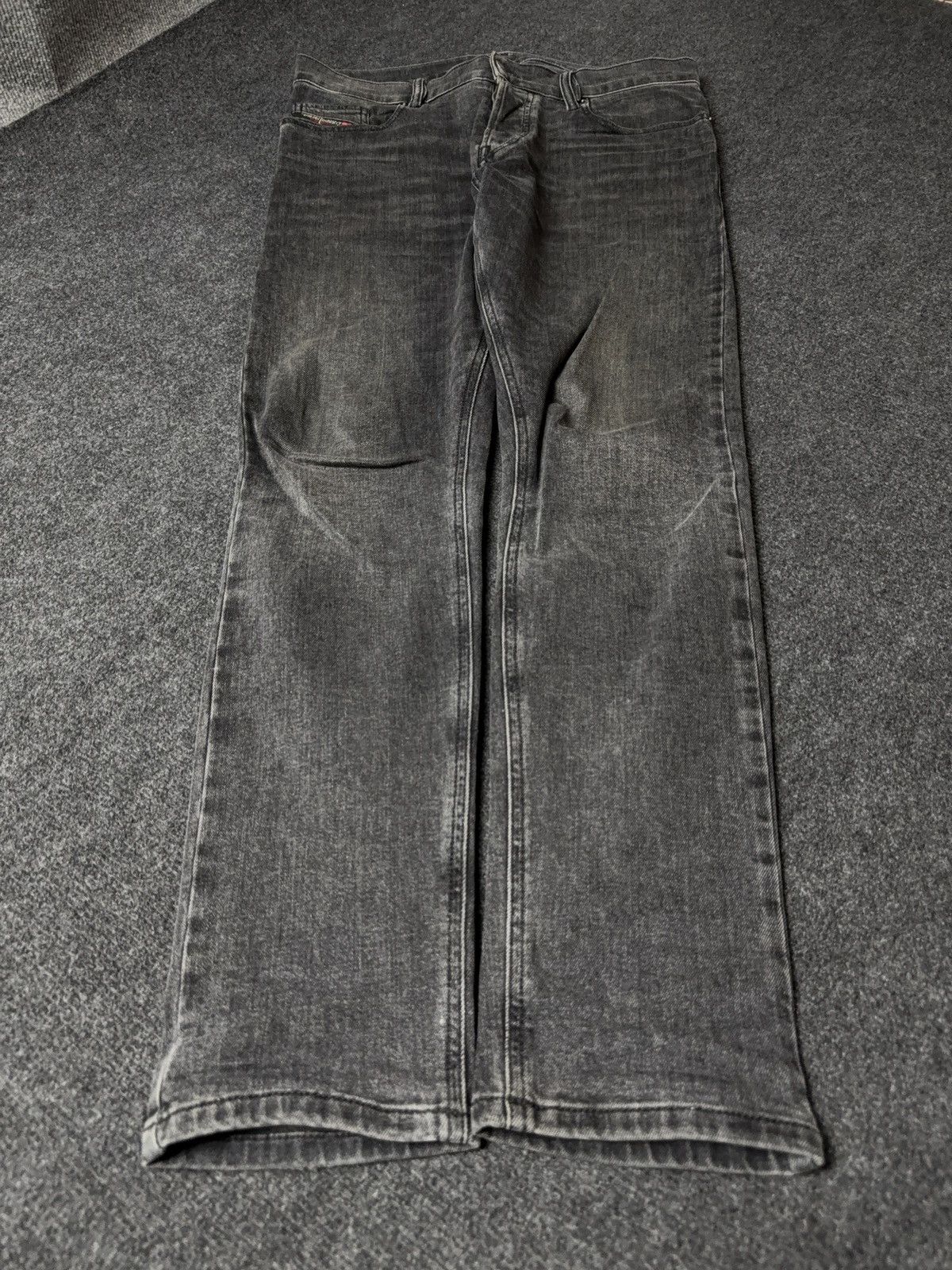 Diesel Luxury 00s Y2K Diesel D-Luster Black Slim Fit Stretch Jeans Size US 31 - 2 Thumbnail