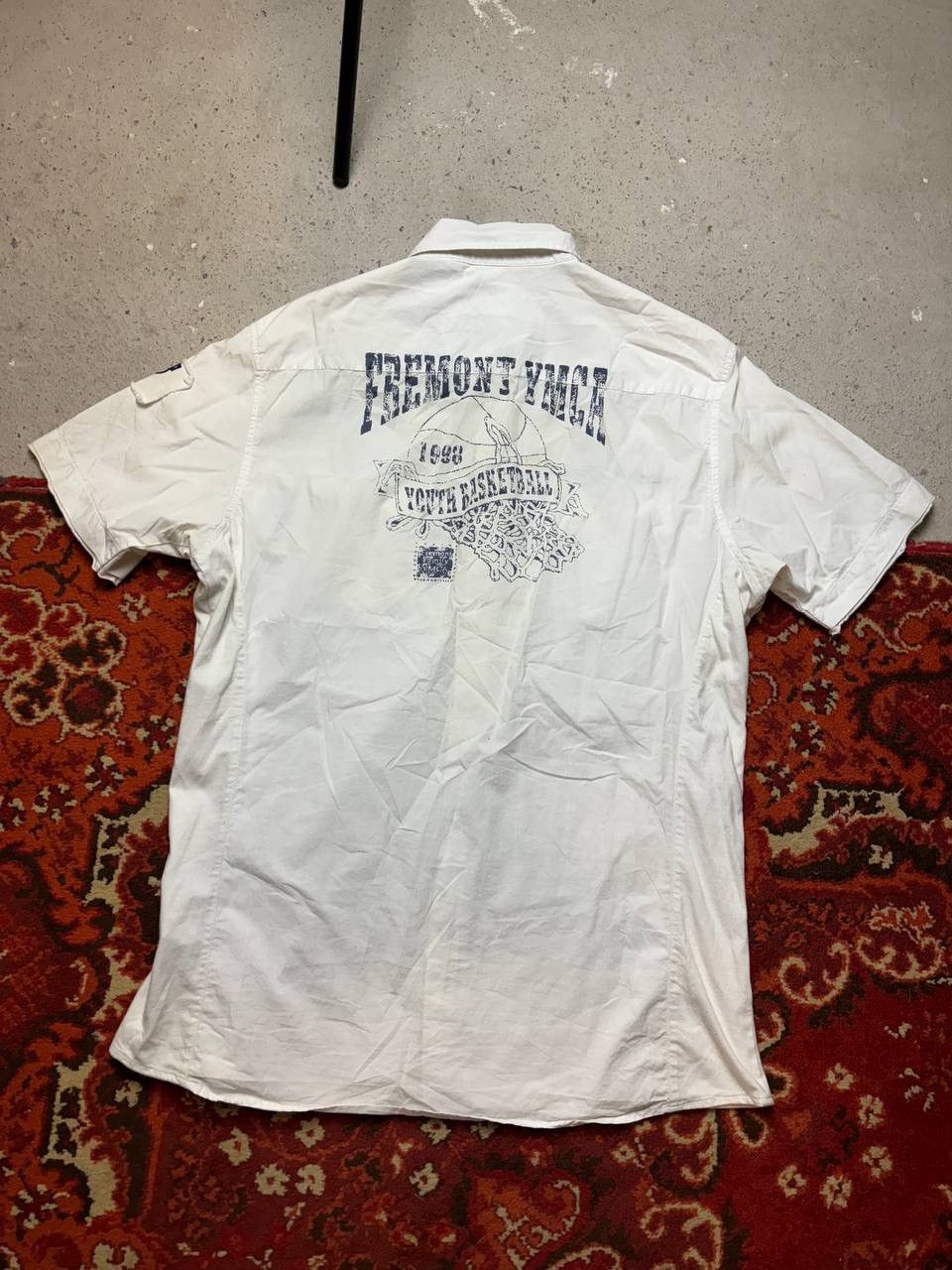 Vintage Vintage Y2K Fremont YMCA Military Post Avantgarde Shirt Size US M / EU 48-50 / 2 - 11 Thumbnail