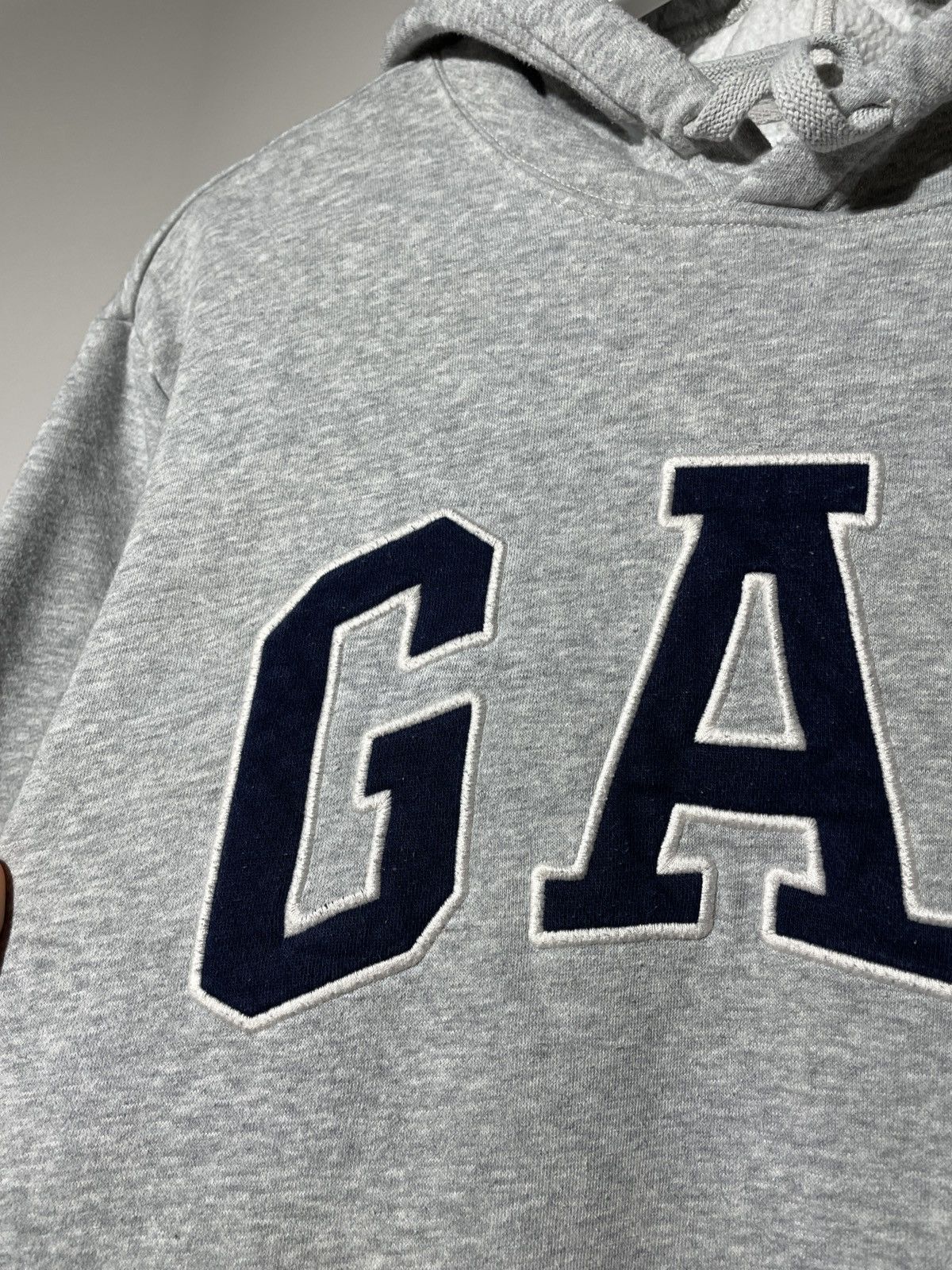 Gap × Vintage Vintage Gap Gray Basic Streetstyle Hoodie Y2K Kanye Style Size US L / EU 52-54 / 3 - 5 Thumbnail