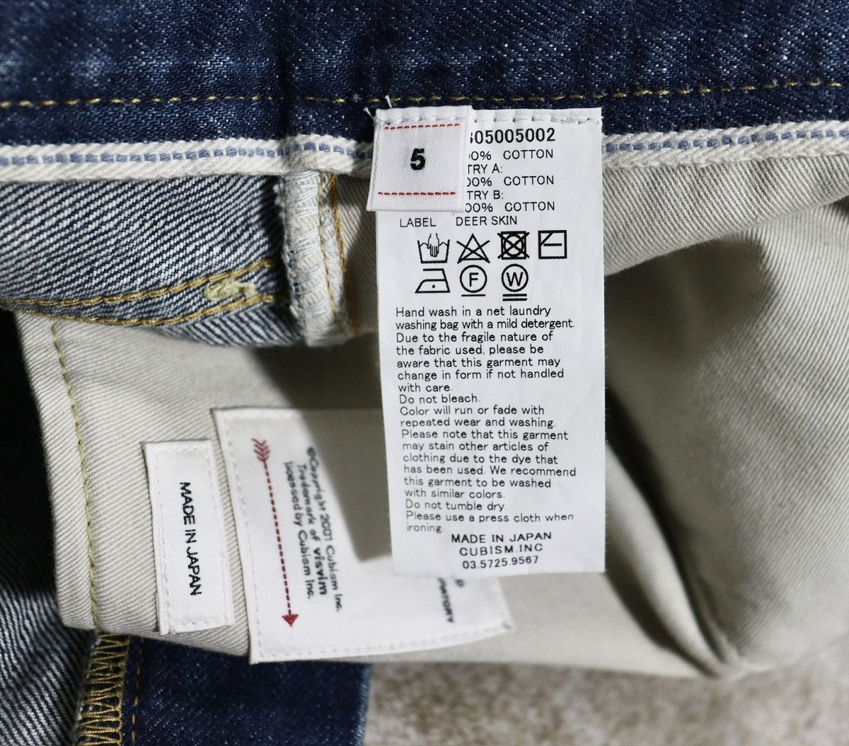 Visvim Visvim Spot Journeyman Pants Tacked Crash JM Size US 38 / EU 54 - 14 Thumbnail