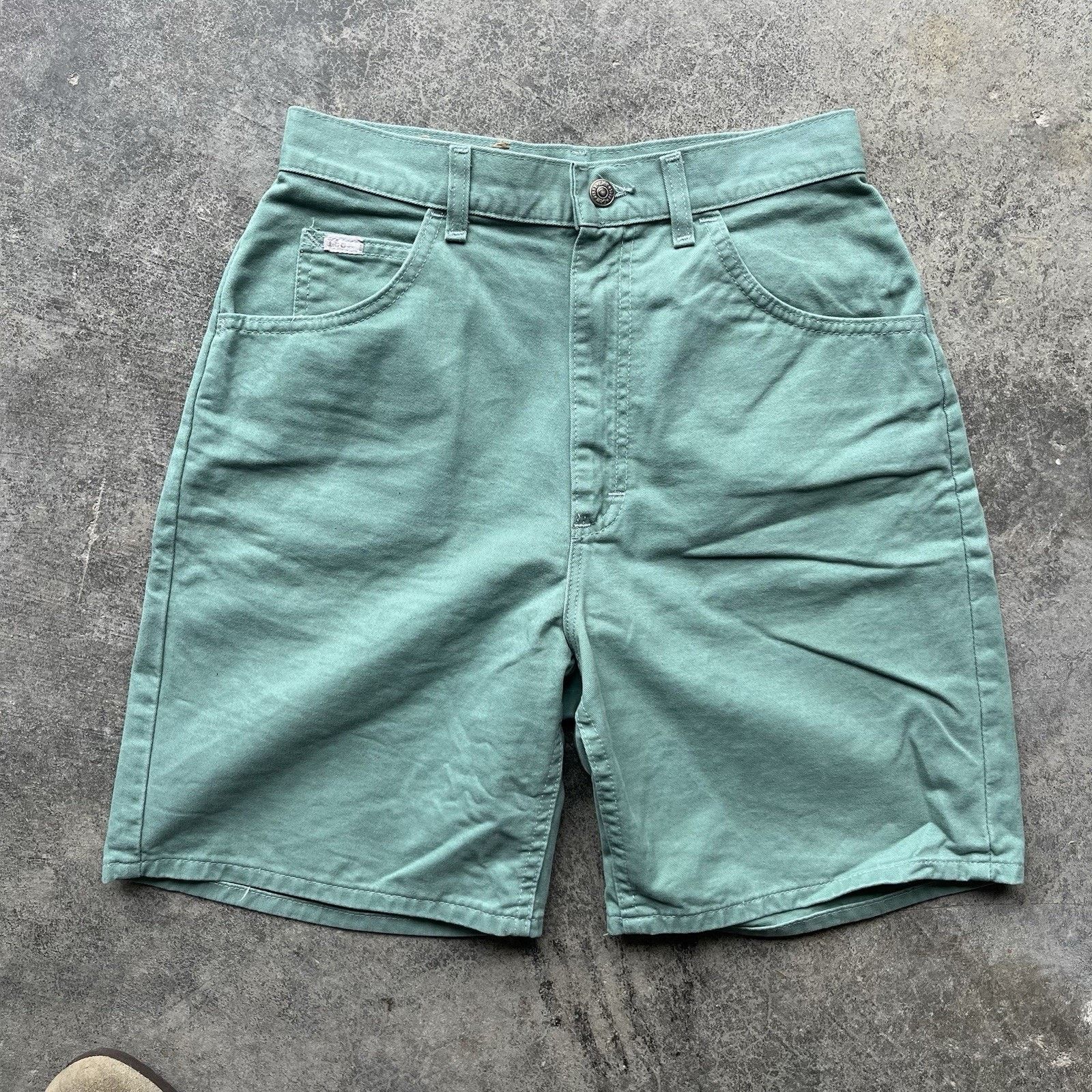 Lee Vintage 90’s Lee Womans Jorts 28 Waist Teal Green Relaxed Ba Size 28" / US 6 / IT 42 - 3 Thumbnail