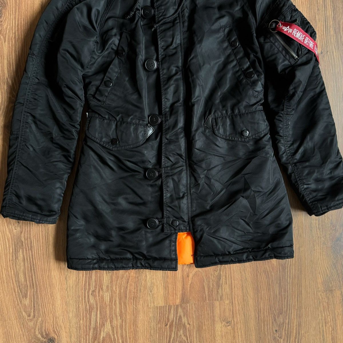 Alpha Industries Alpha Industries Black N-3B (N) Women’s XS Extreme Parka Size XS / US 0-2 / IT 36-38 - 3 Thumbnail