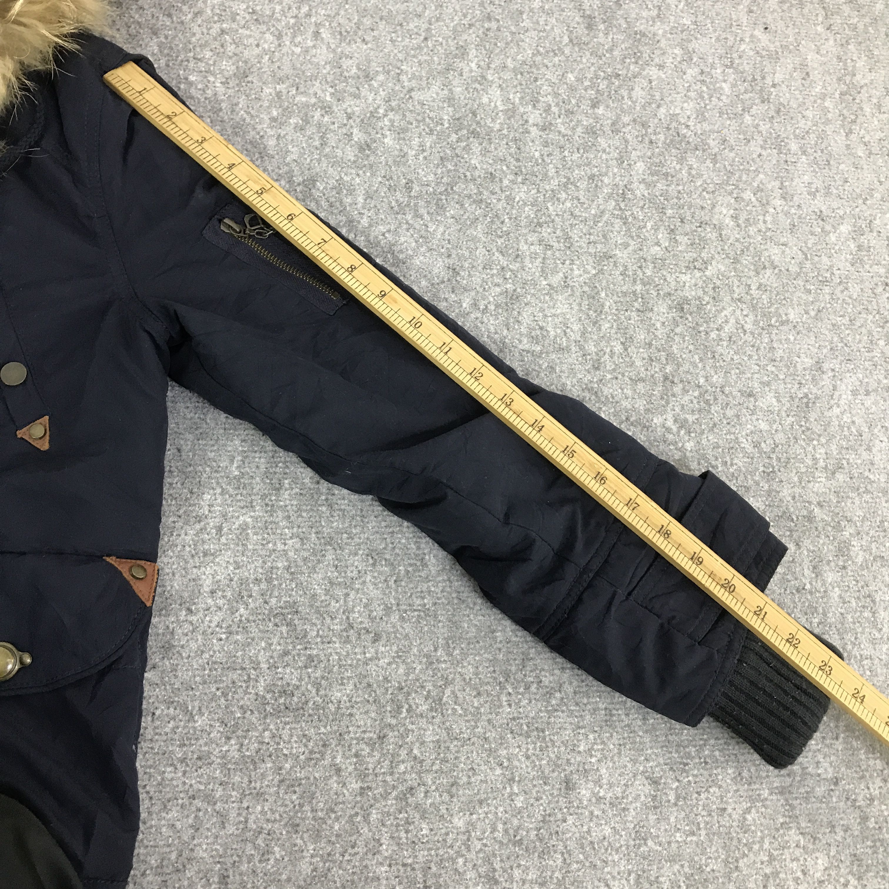 Japanese Brand SPIRAL GIRL WINTER STYLE FUR HOODIE JACKET K122B14 Size M / US 6-8 / IT 42-44 - 6 Thumbnail