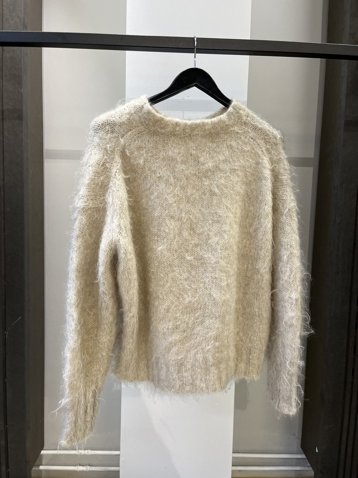 Helmut Lang Helmut Lang Mohair Wool Knit Sweater Size US M / EU 48-50 / 2 - 2 Thumbnail