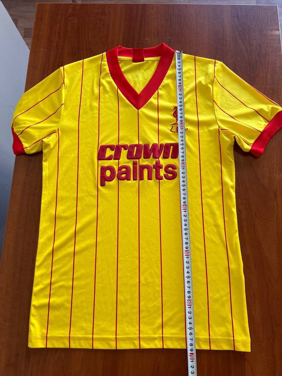 Sports Specialties 1982 LIVERPOOL FC RETRO REMAKE SOCCER JERSEY FOOTBALL SHIRT Size US S / EU 44-46 / 1 - 9 Thumbnail