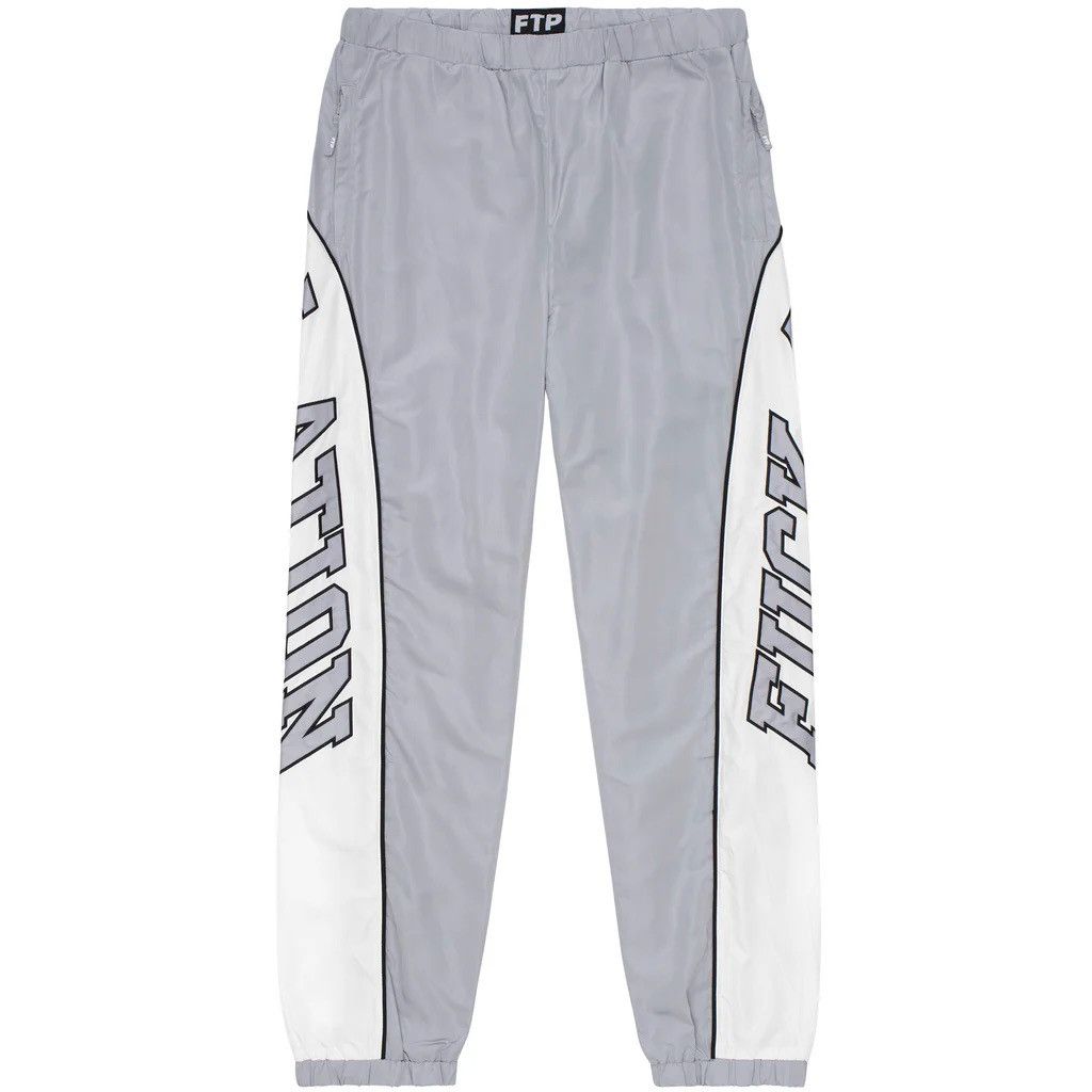 Fuck The Population SPELL OUT TRACK PANT (GRAY) Size S Size US 31 - 4 Thumbnail