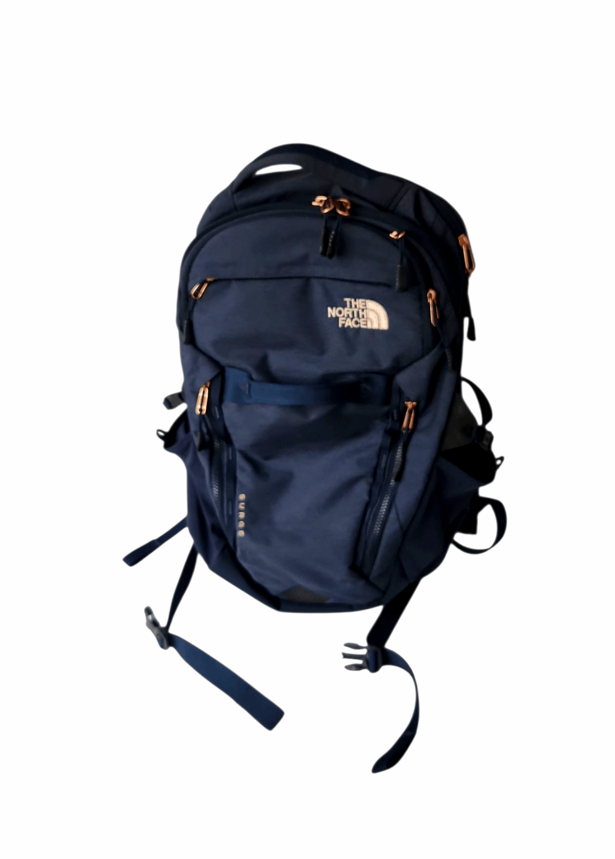 The North Face The North Face Surge Backpack Navy Blue Hiking School Size ONE SIZE - 1 Thumbnail