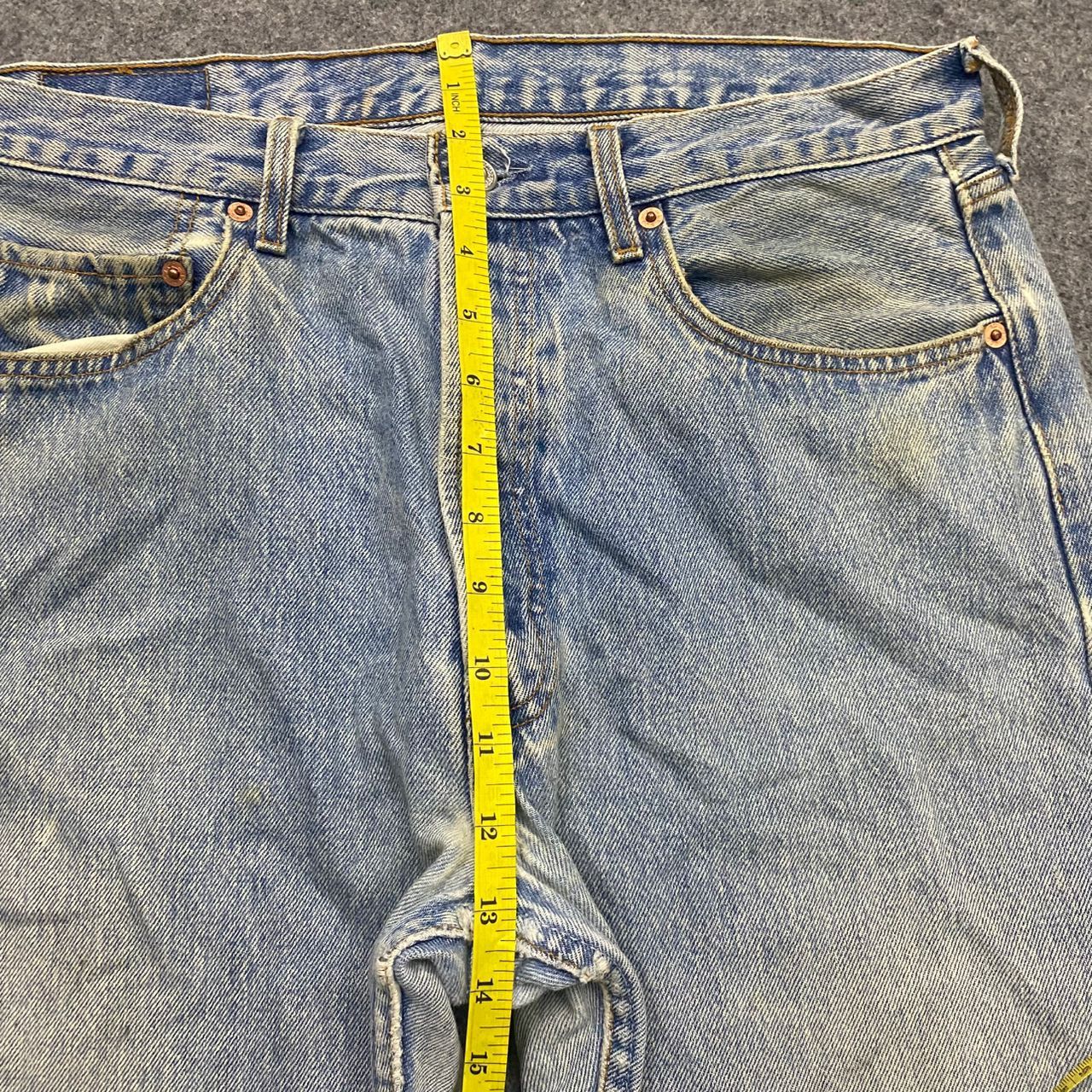 Levi's 💥Best Offer💥Vintage 90s Levis 501 Distressed denim Size US 32 / EU 48 - 5 Thumbnail