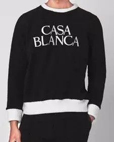 Casablanca Runway AW'21Terry Embroidered Sweatshirt Size US M / EU 48-50 / 2 - 1 Thumbnail