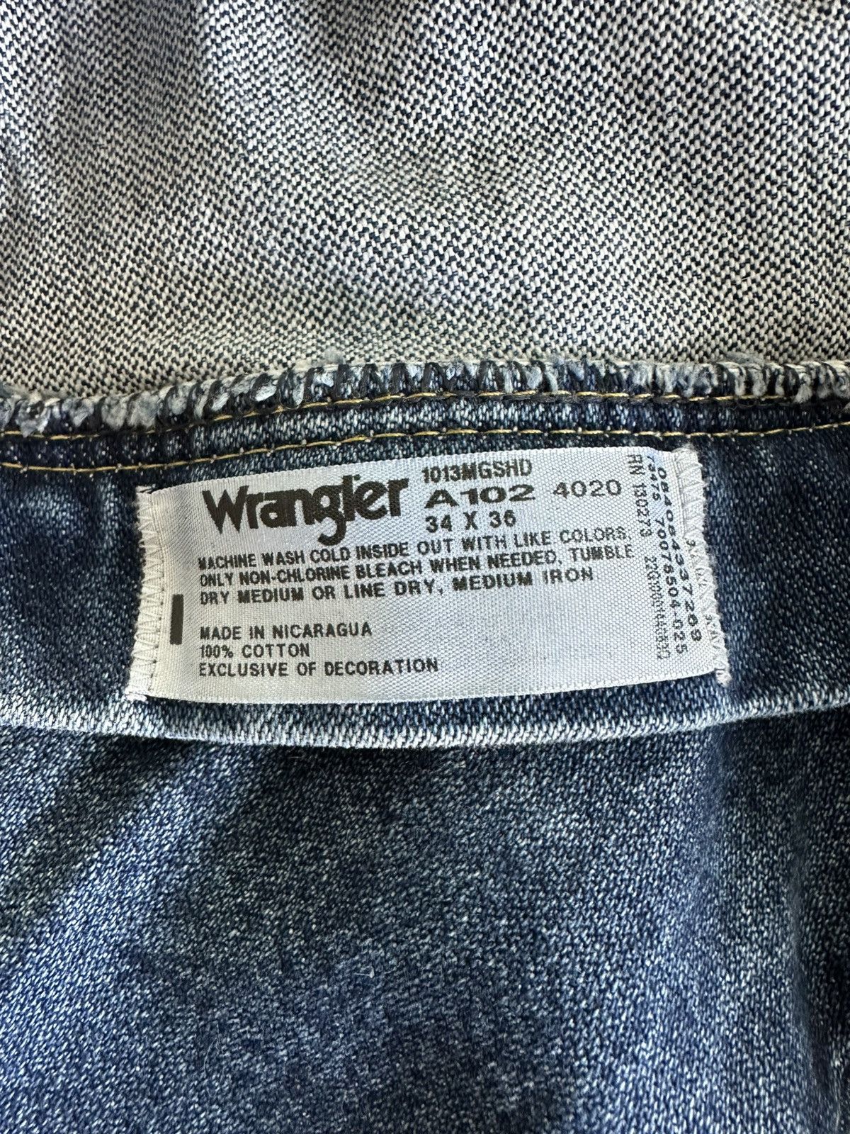Wrangler Wrangler Denim Jeans Size US 34 / EU 50 - 5 Thumbnail