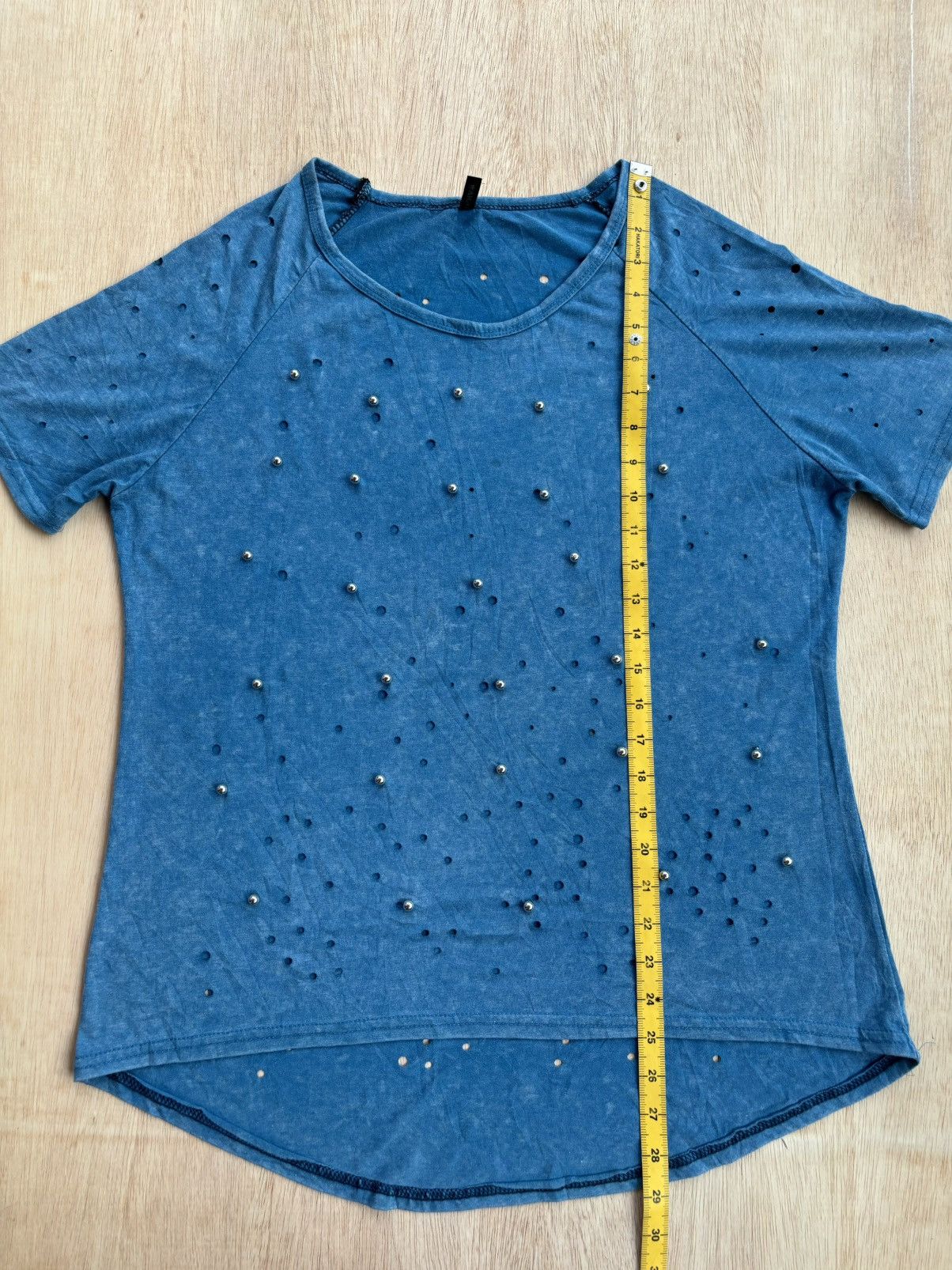 20471120 × Beauty Beast × Japanese Brand Y2k Studded Ifsixwasnine Style Tshirt Size ONE SIZE - 10 Thumbnail